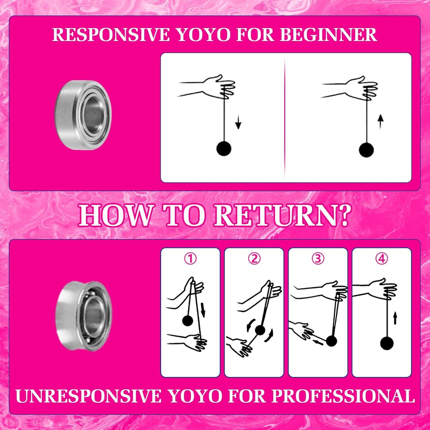 Yoyo Profesional YOYOSTUDIO H17 Doble Función Metal 141g