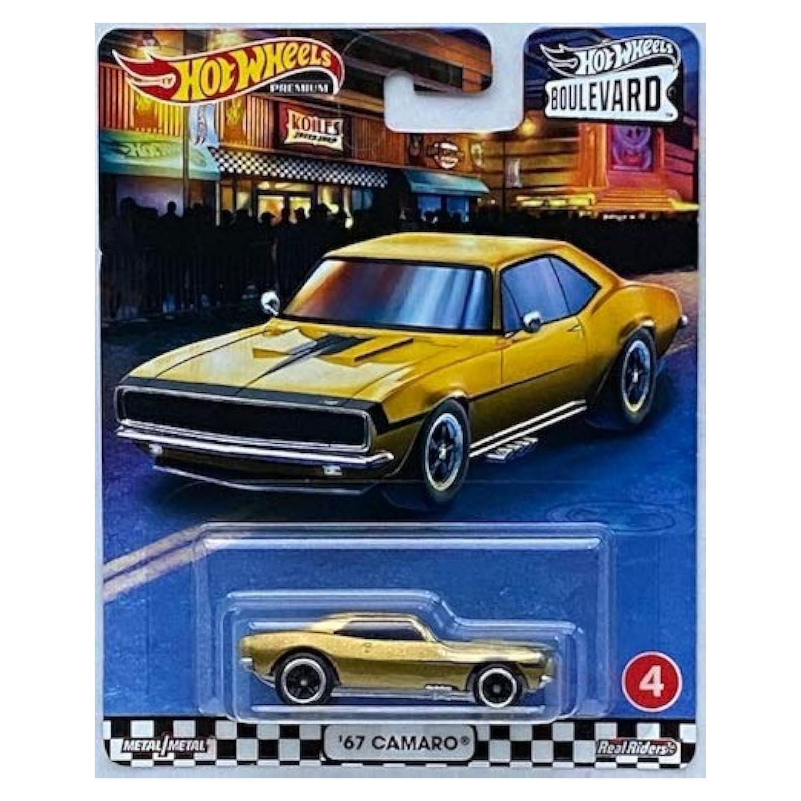 Hot Wheels Camaro 67 Boulevard Series Metal 63.4g
