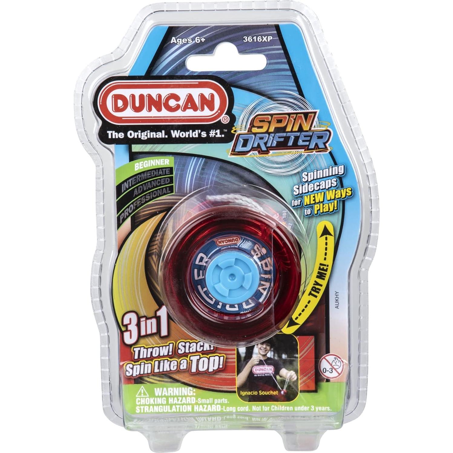 Yo-Yo Duncan Spin Drifter Rojo para Principiantes y Avanzados