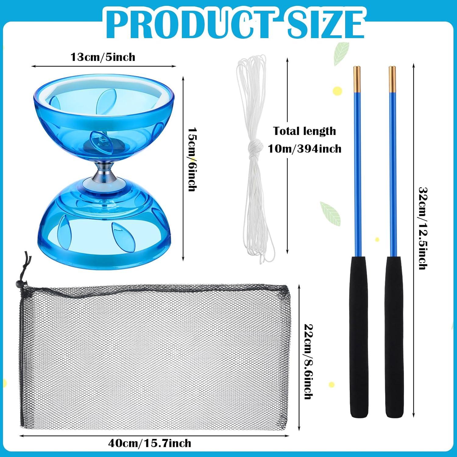 Conjunto Diabolo Chino Hungdao 5 Set con Rodamiento 15 cm