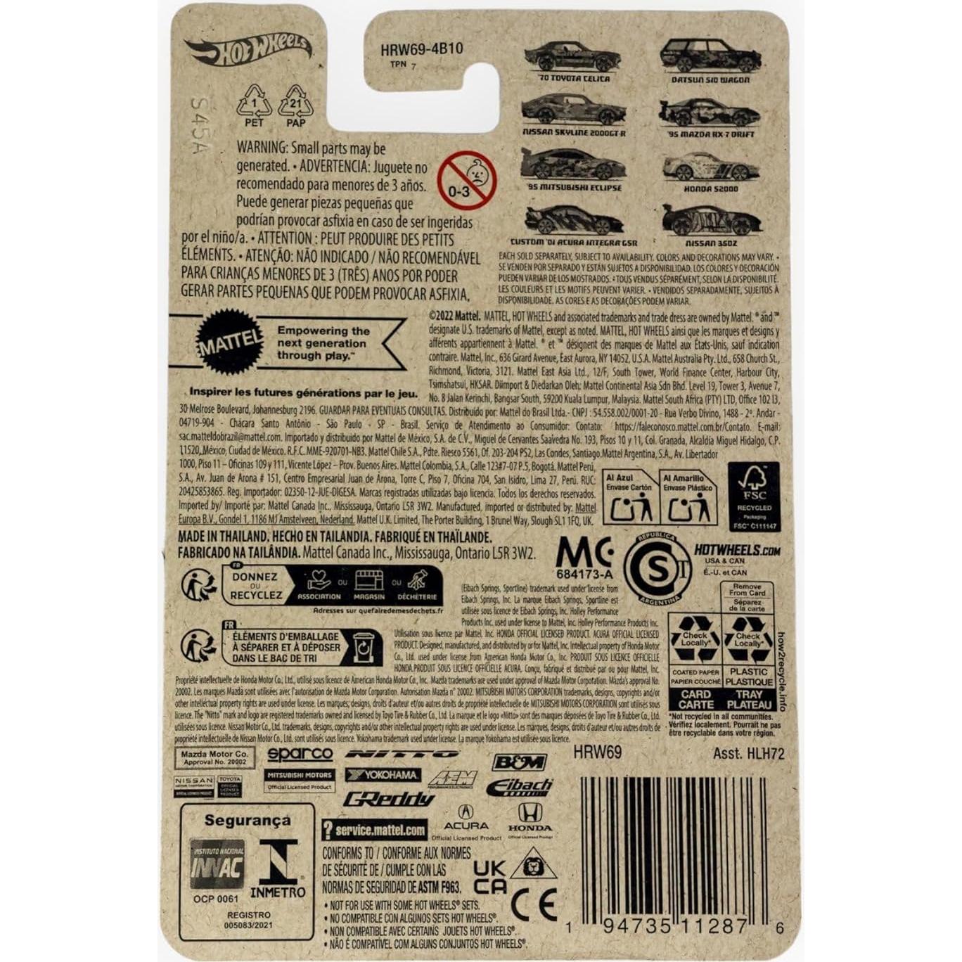 Auto a Escala Hot Wheels Nissan Skyline 2000GT-R 1:64