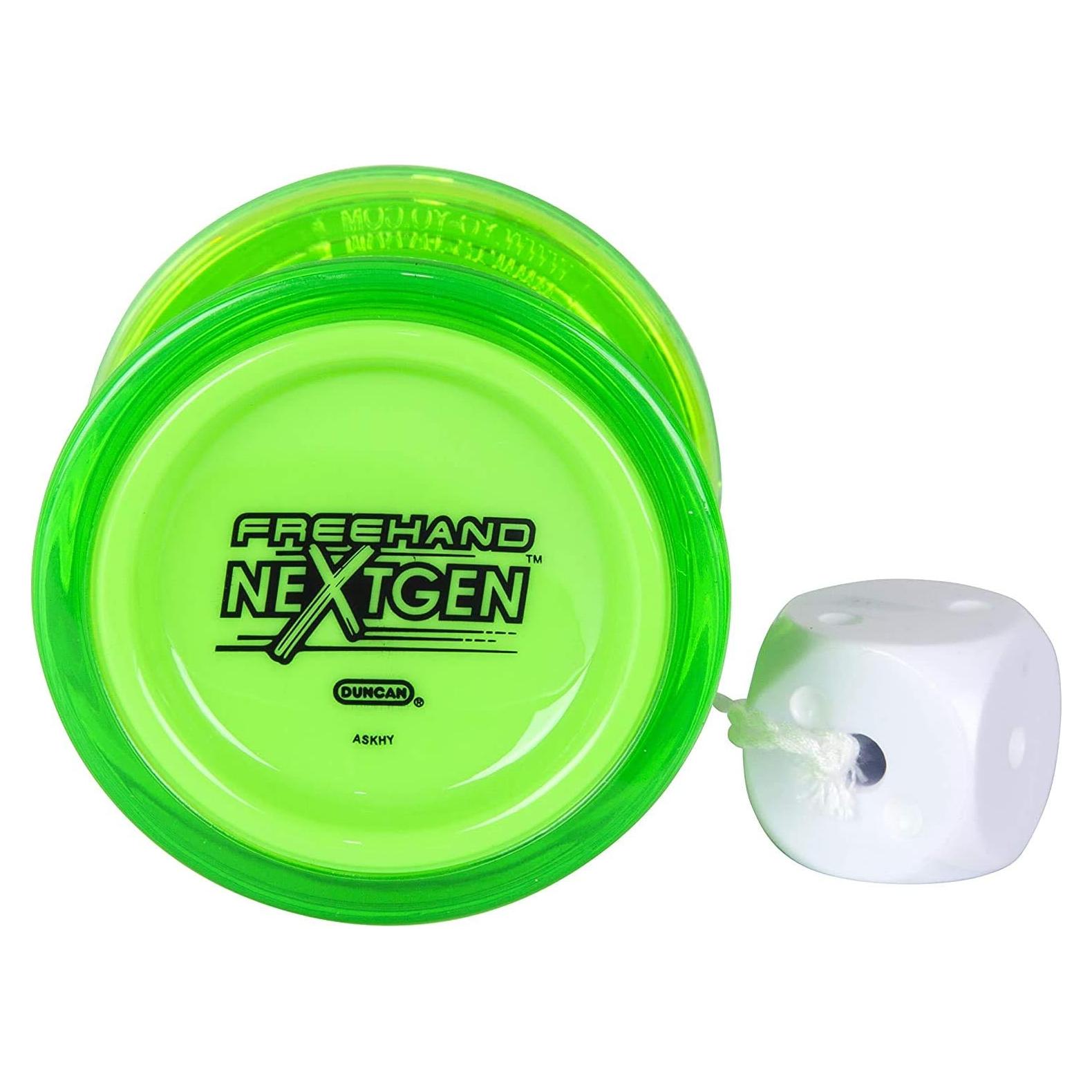 Yo-Yo Duncan Freehand NextGen Verde Neón Pro No Responsivo