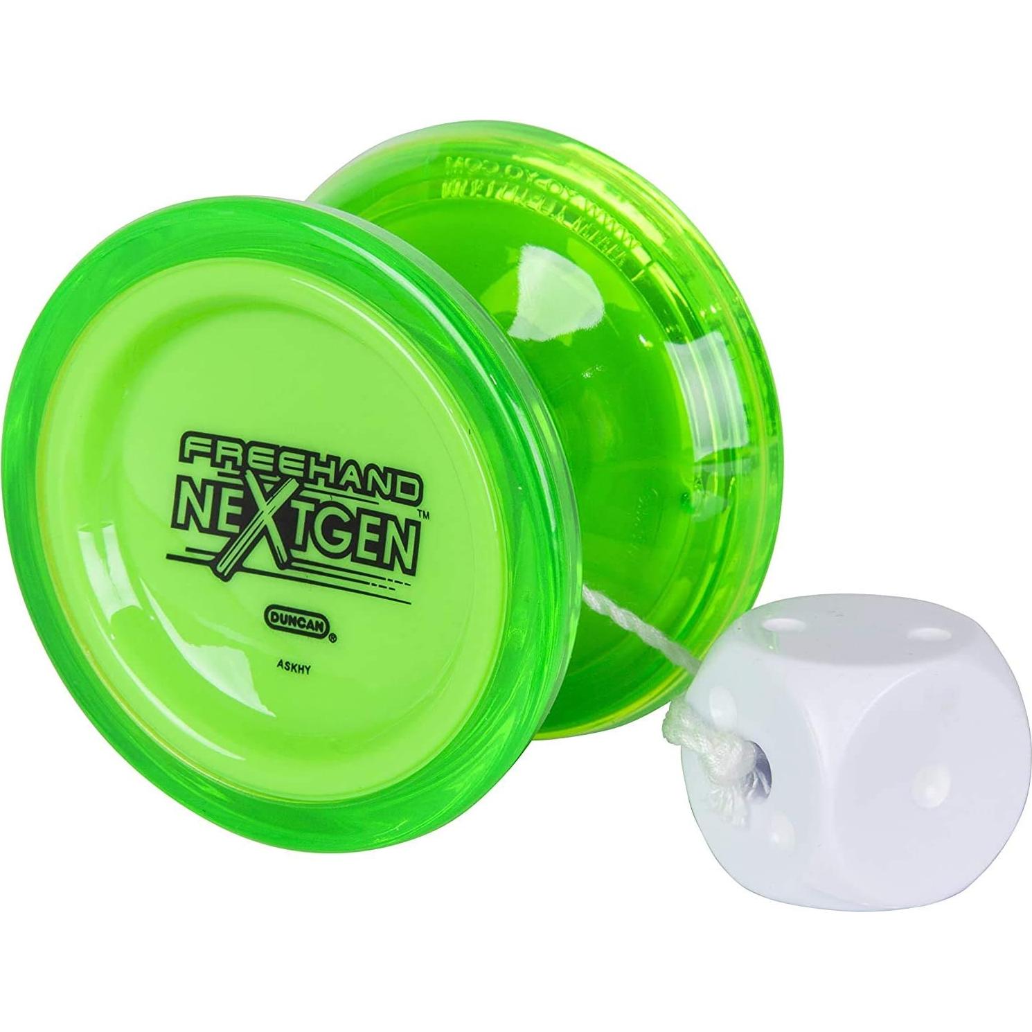 Yo-Yo Duncan Freehand NextGen Verde Neón Pro No Responsivo
