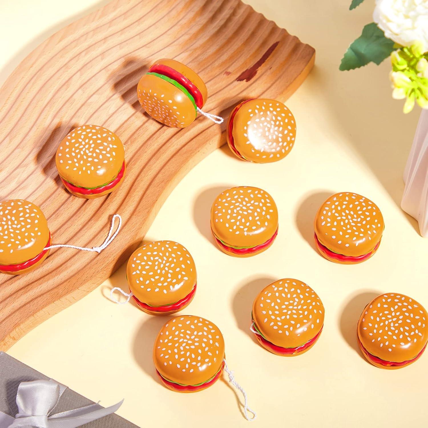 Juguetes Yo Yo Hamburguesa Leitee 24 Piezas Plástico