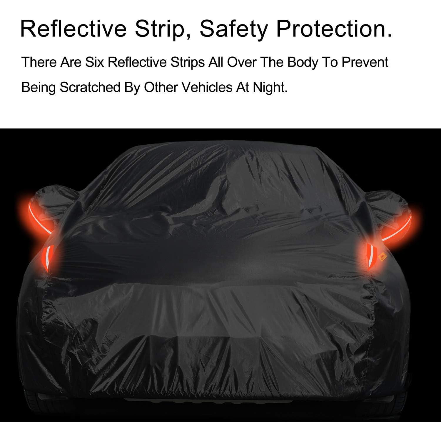 Cubierta de coche COLOR RAIN TIME para sedán impermeable