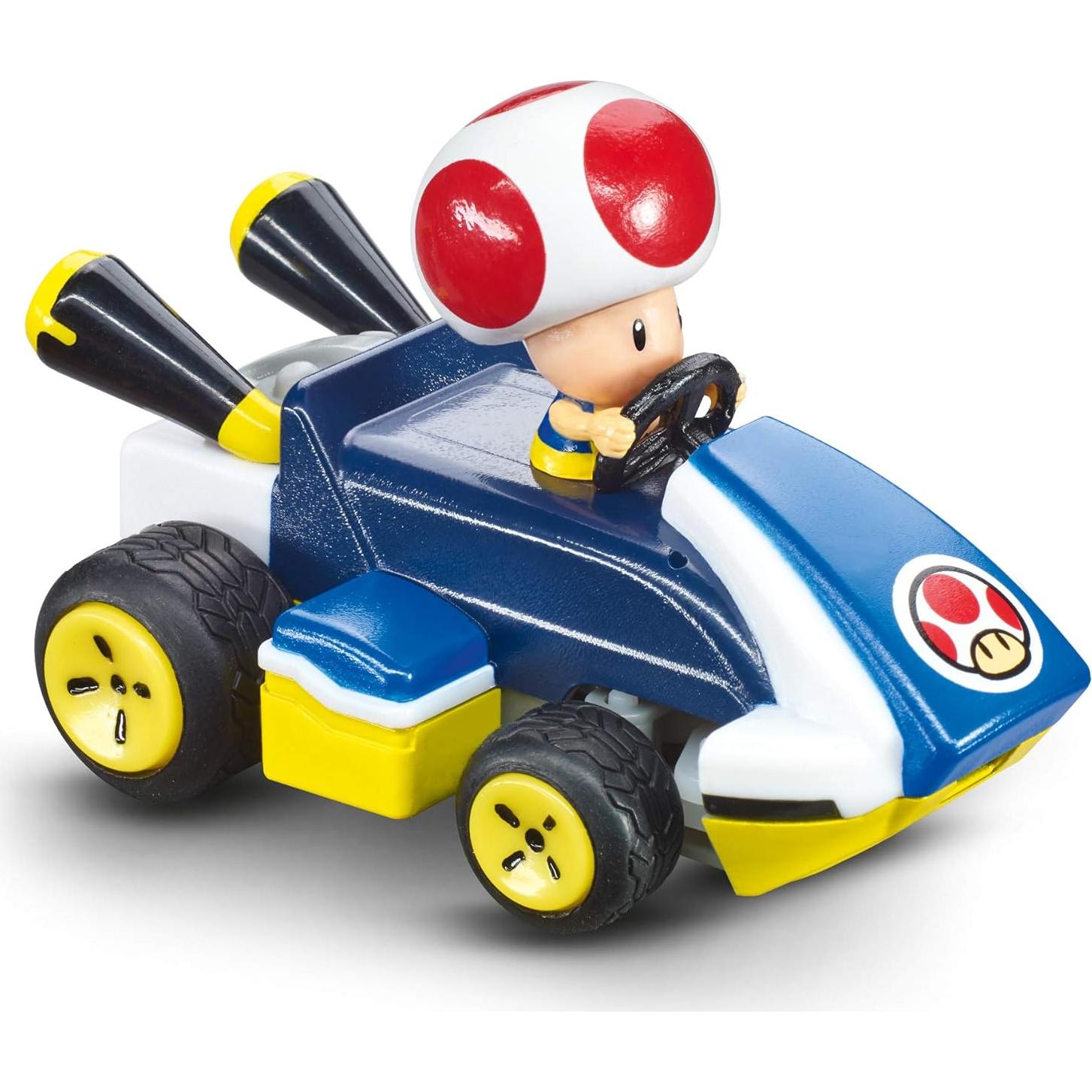 Coche RC Mini Carrera Nintendo Mario Kart Toad 1:50 2.4GHz