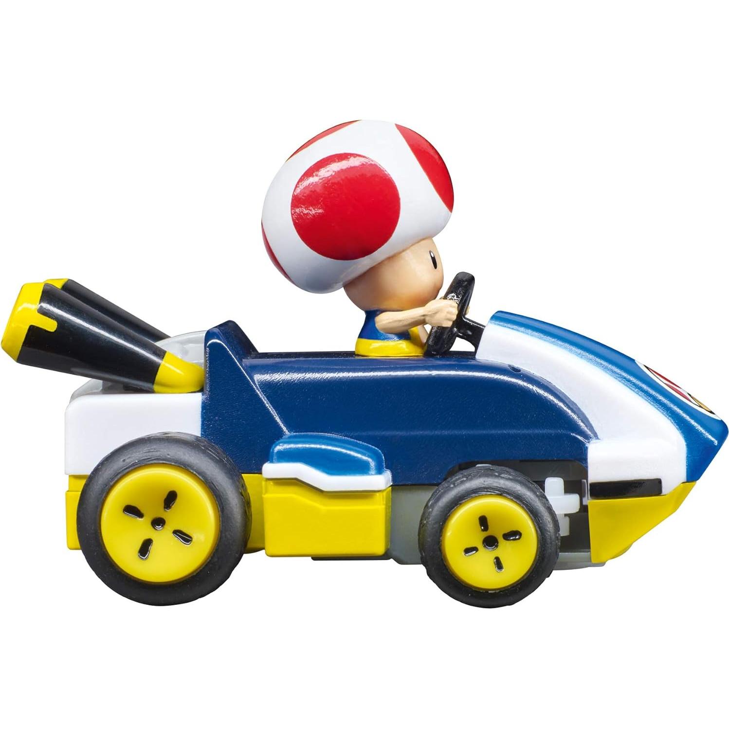 Coche RC Mini Carrera Nintendo Mario Kart Toad 1:50 2.4GHz