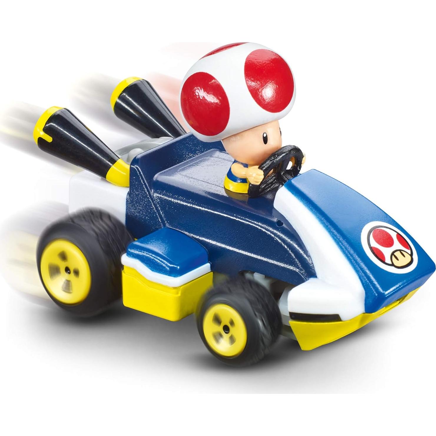Coche RC Mini Carrera Nintendo Mario Kart Toad 1:50 2.4GHz