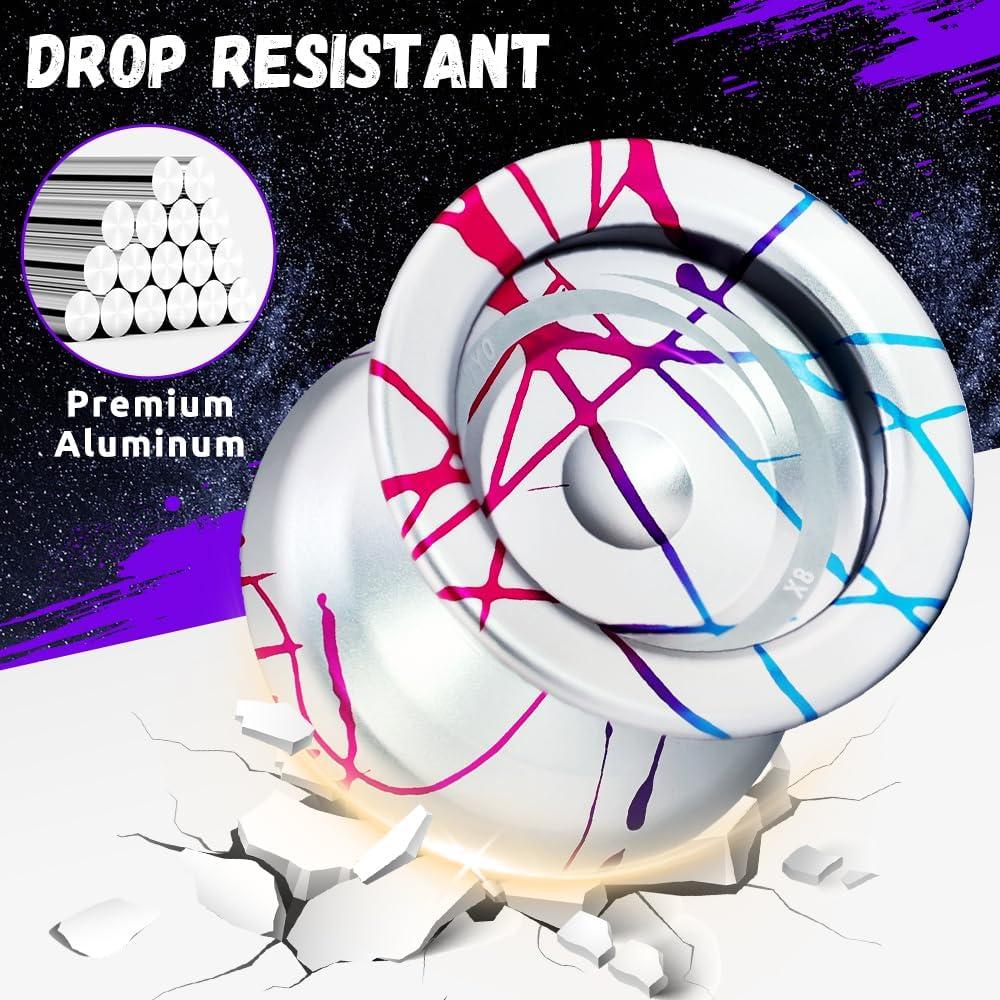 Yoyo Profesional X8 para Niños 8-12 Años con Estuche