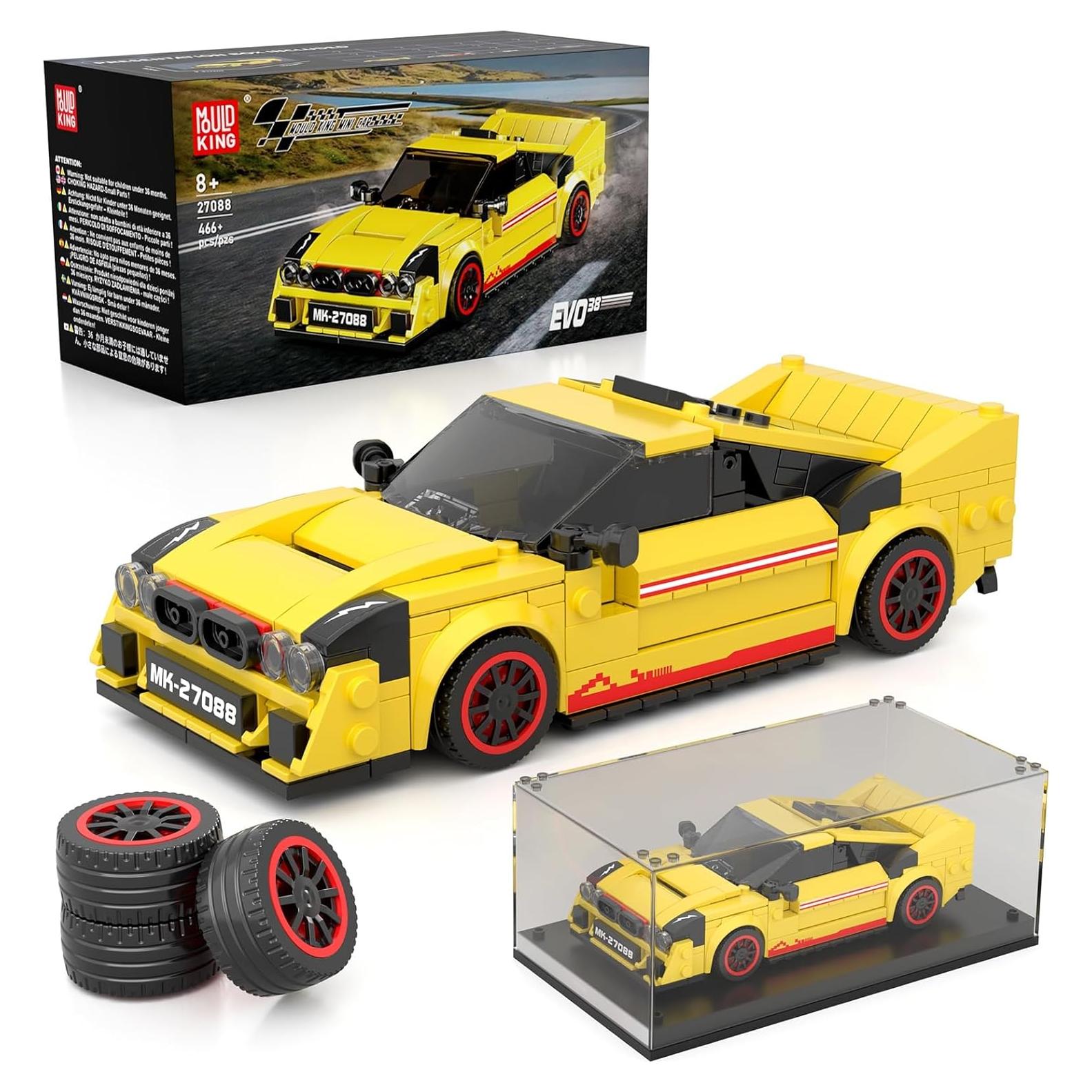 Kit de Construcción Coche Deportivo Mould King EVO-38 466 Pcs