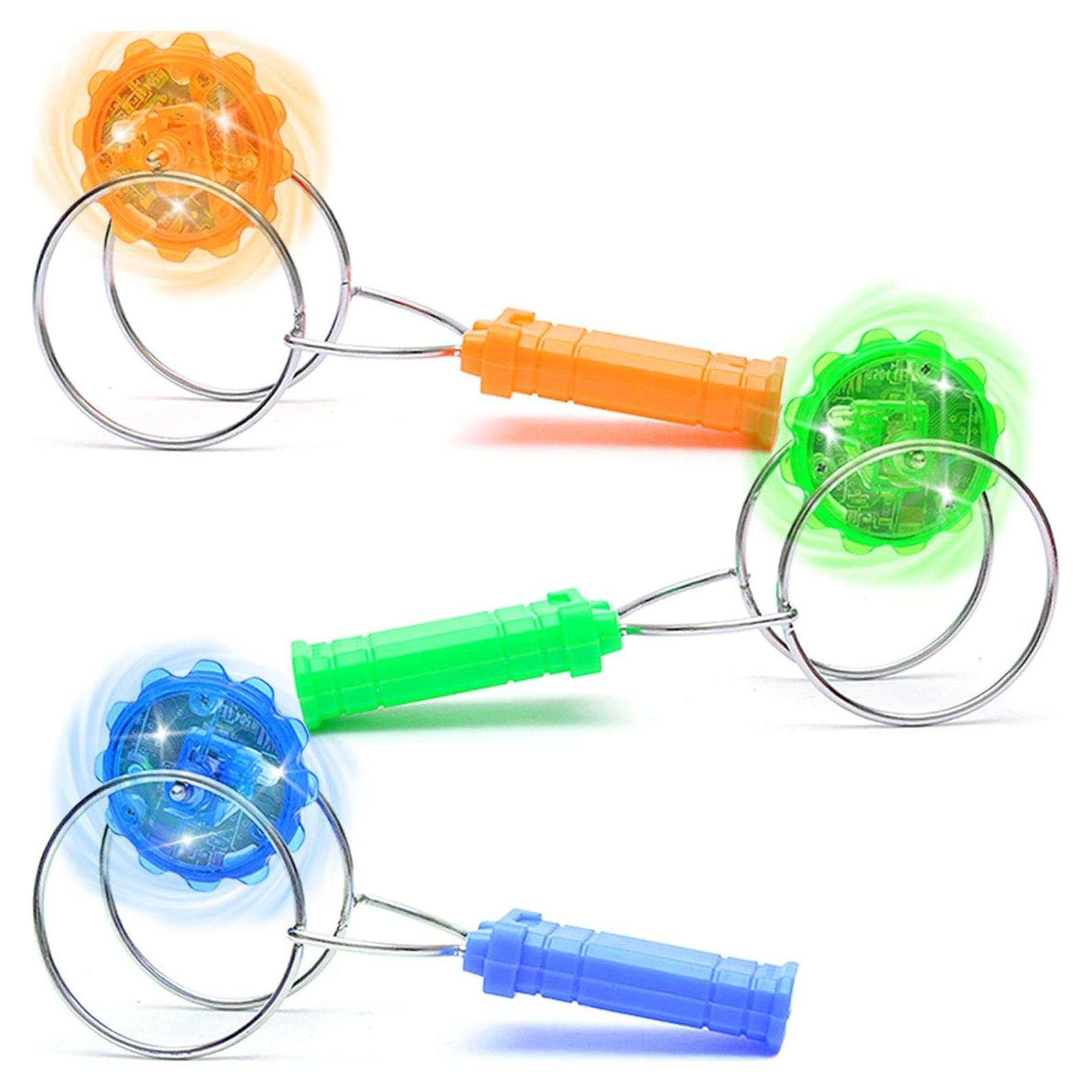 Juguete Giroscópico Iluminado Jishi 3 Piezas para Niños