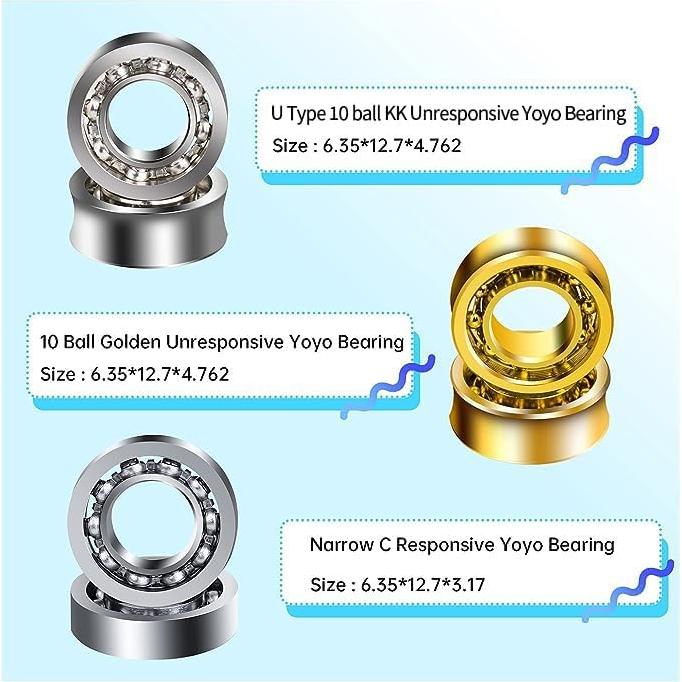 Paquete Completo de Yoyo MAGICYOYO con Rodamientos y Cuerdas