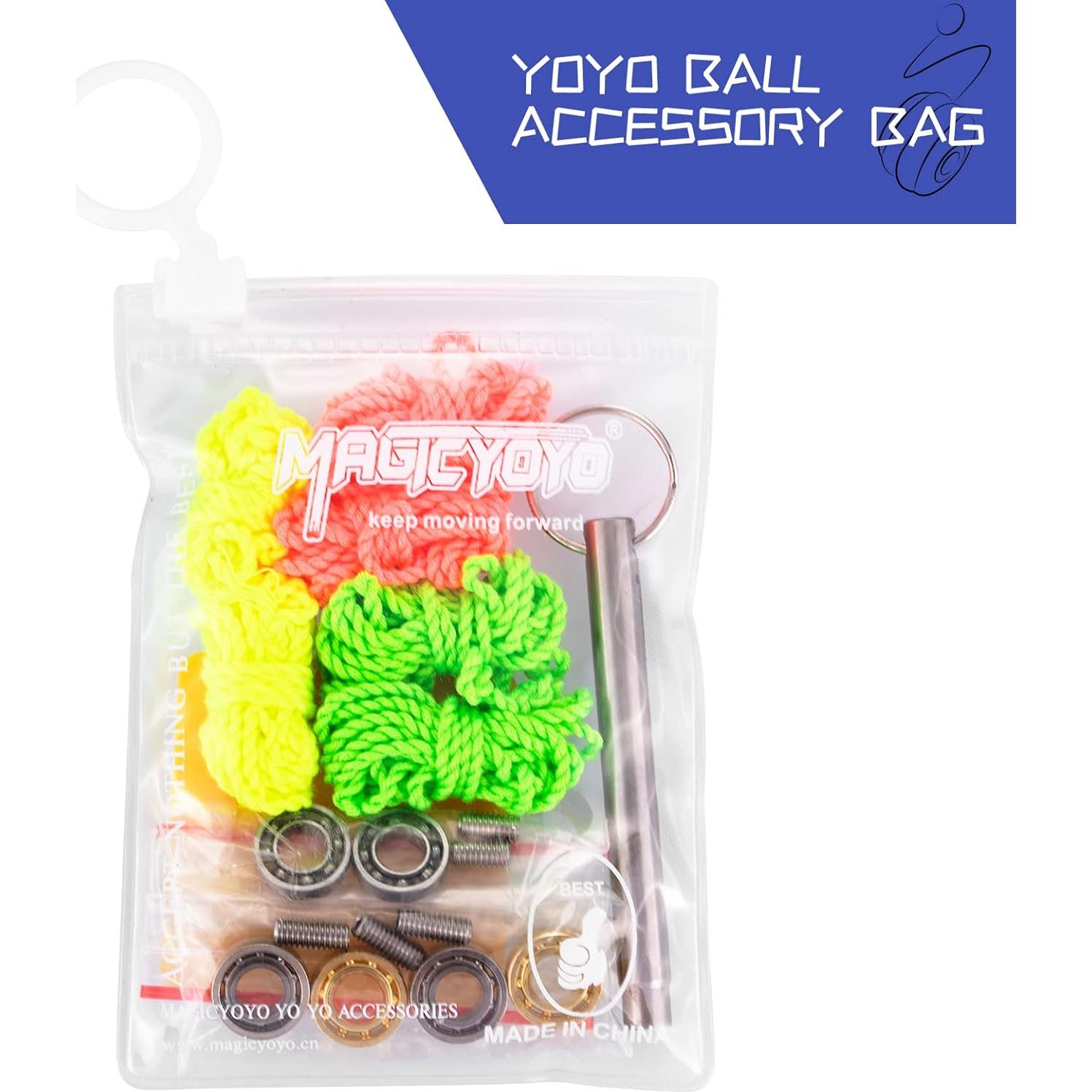 Paquete Completo de Yoyo MAGICYOYO con Rodamientos y Cuerdas