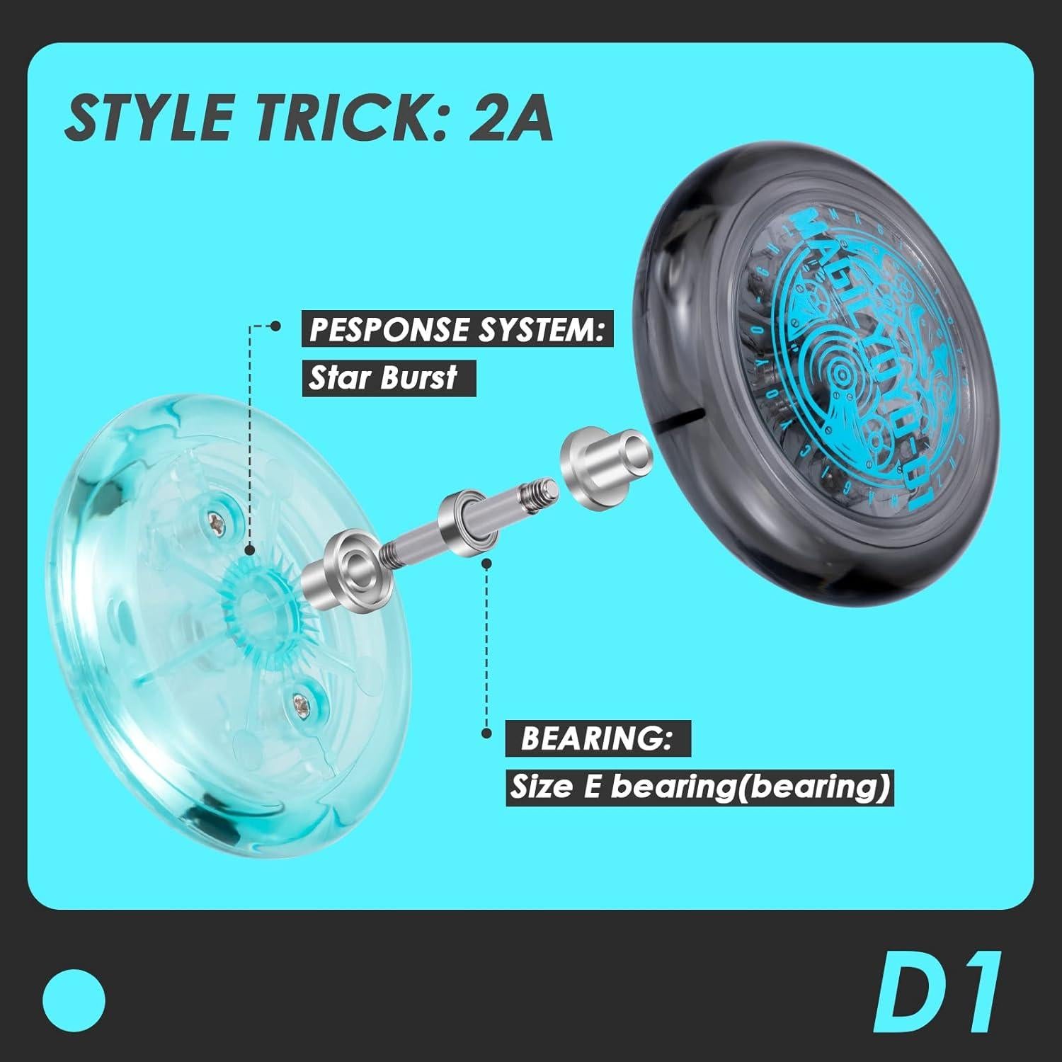 Yoyo MAGICYOYO D1 Responsivo para Niños - 2 Colores