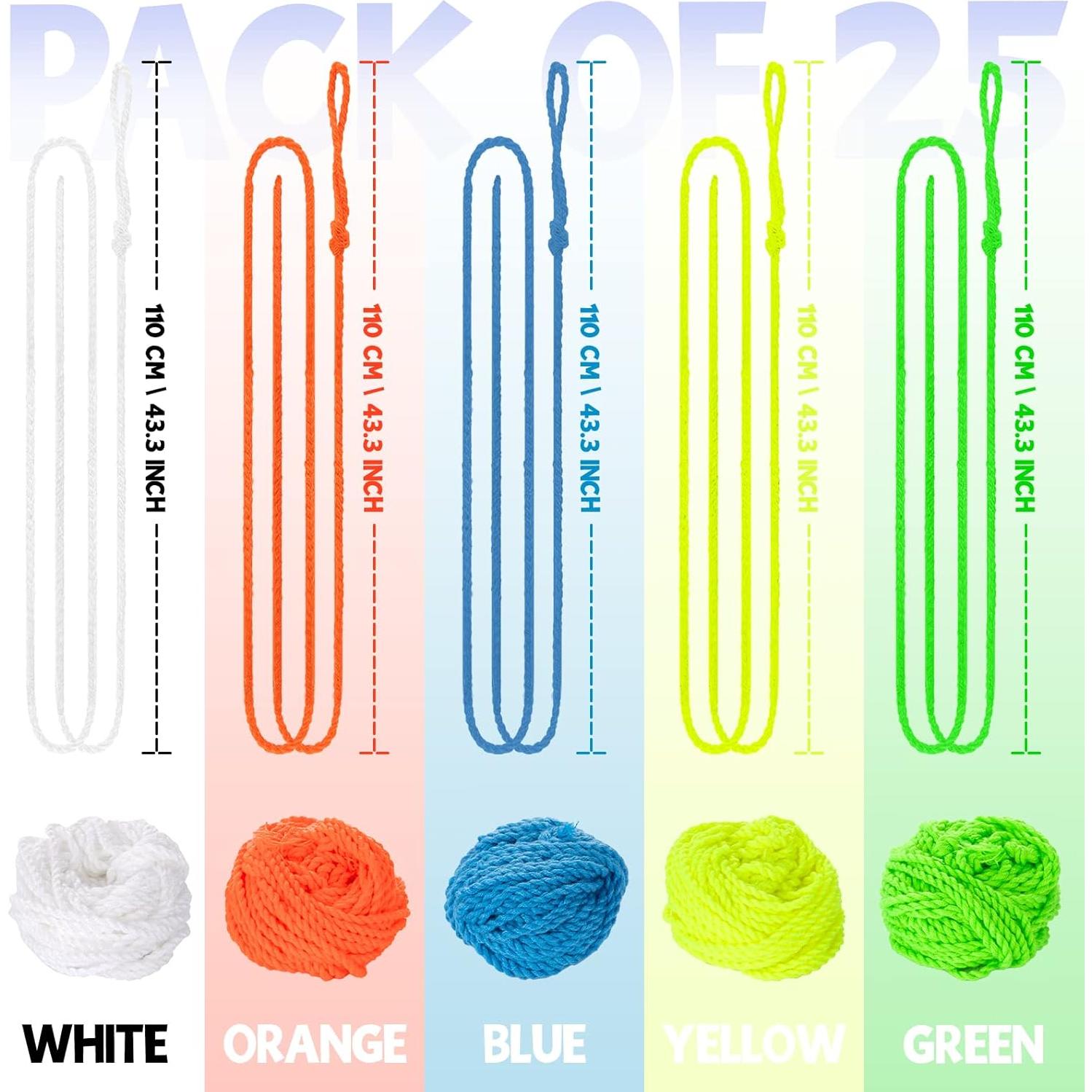 Cuerdas de Yoyo MAGICYOYO 25 Piezas 110 cm Colores Variados
