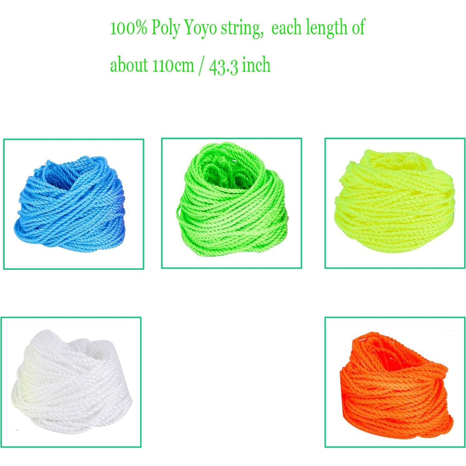 Cuerdas de Yoyo MAGICYOYO 25 Piezas 110 cm Colores Variados