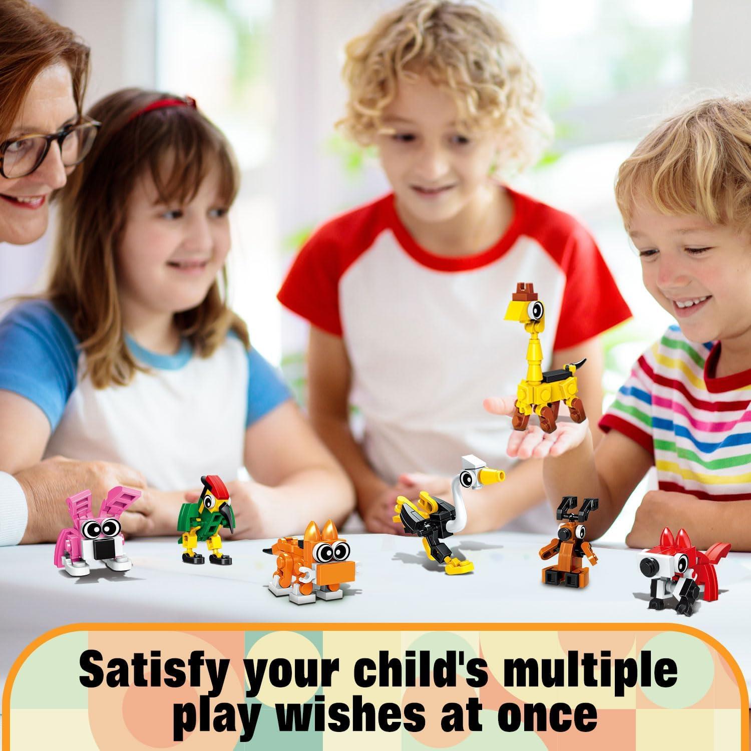 Paquete de 20 Juguetes de Bloques de Construcción TWERF