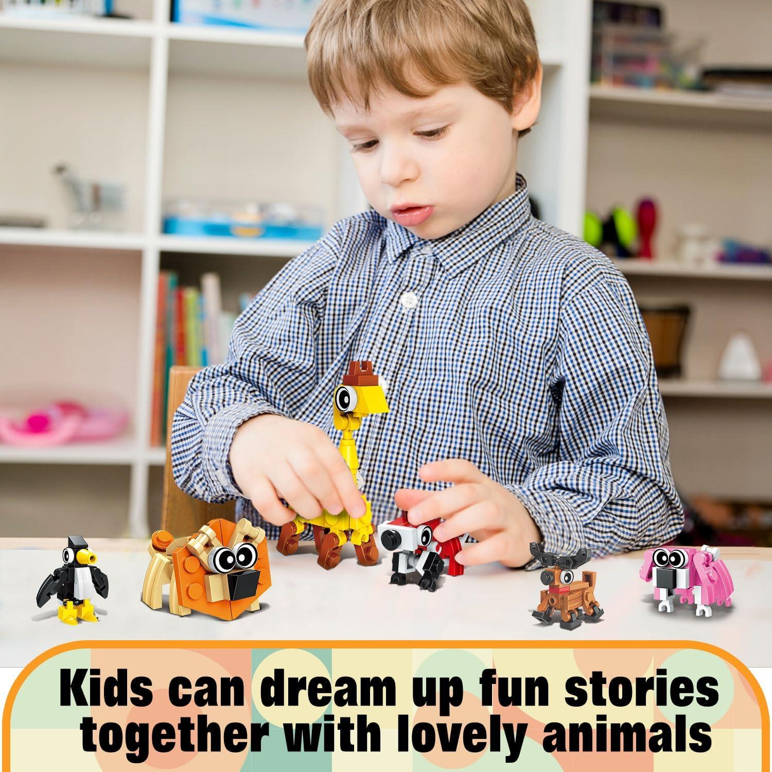 Paquete de 20 Juguetes de Bloques de Construcción TWERF