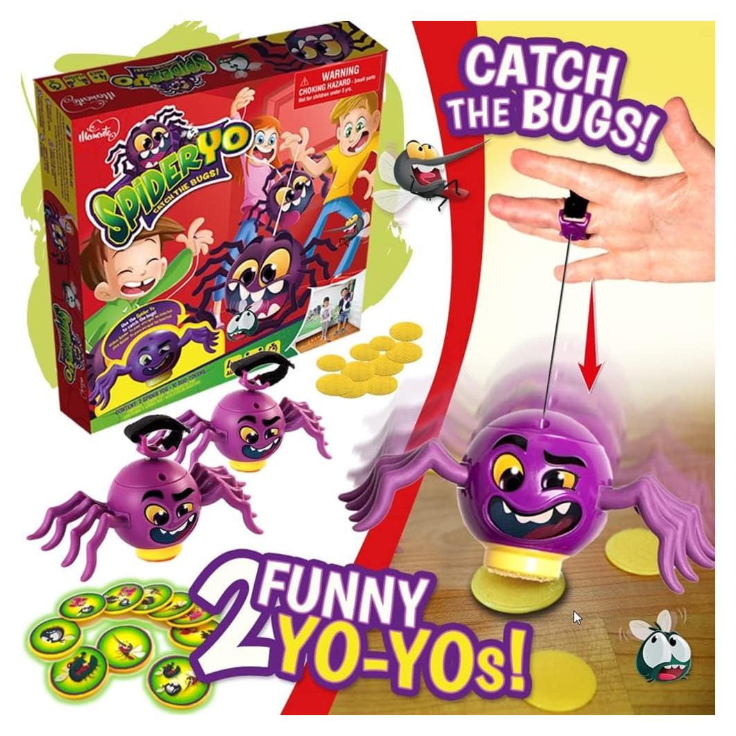 Juego de Memoria Spider Yo Memento - Atrapa Insectos 4+