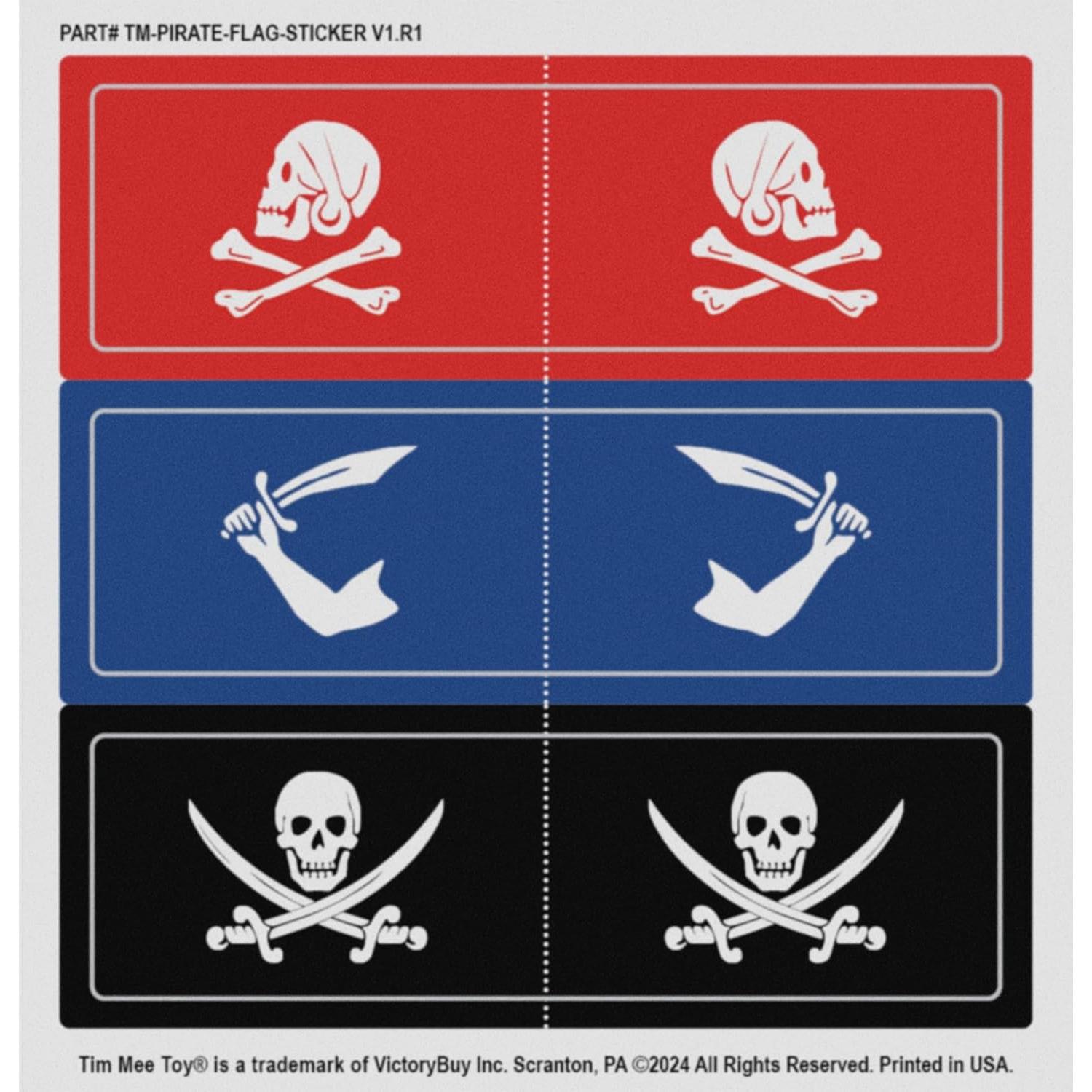 Conjunto de Piratas Tim Mee - 28 Figuras y Accesorios