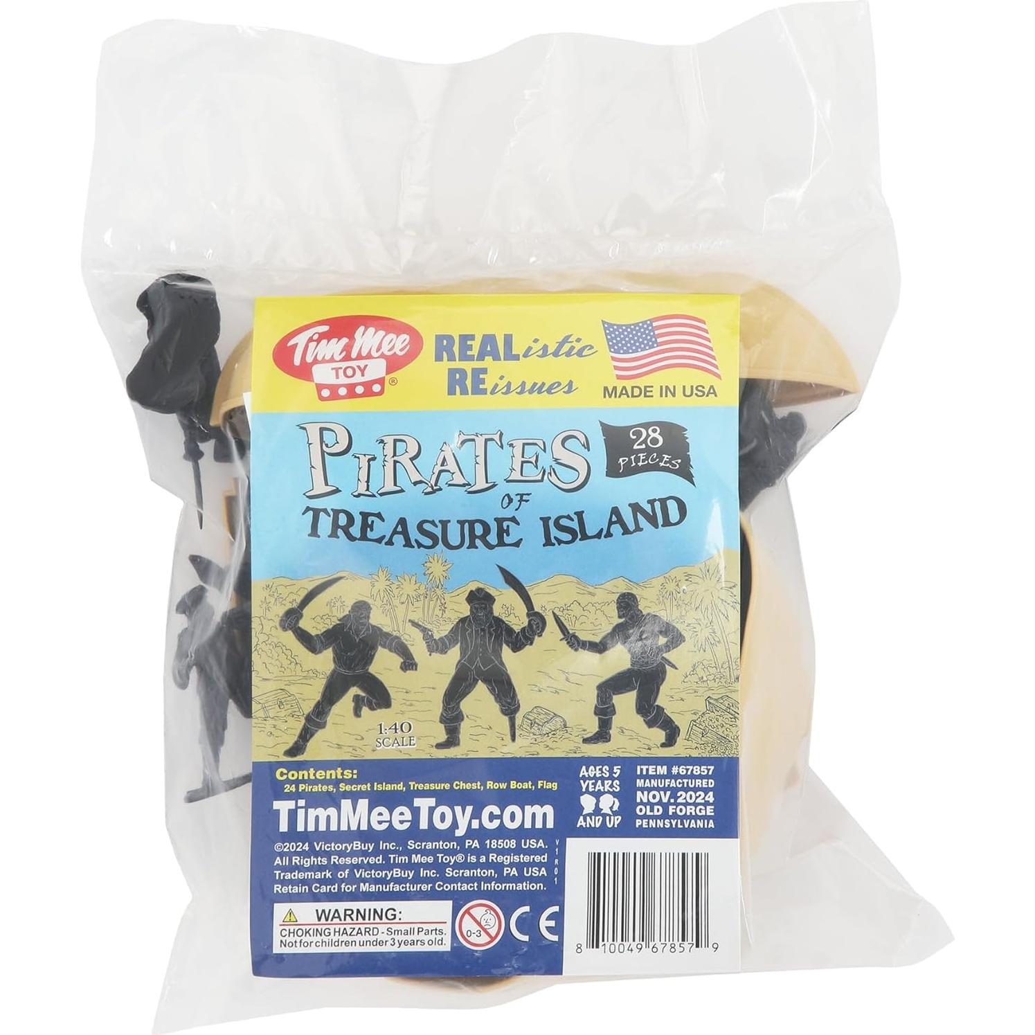 Conjunto de Piratas Tim Mee - 28 Figuras y Accesorios