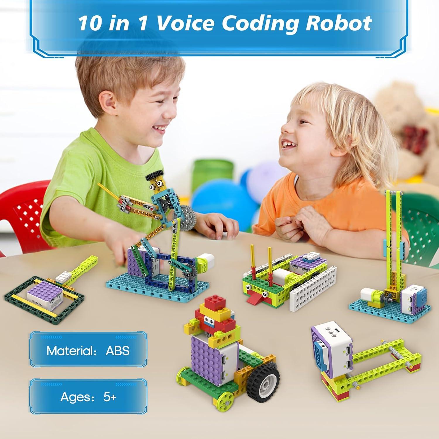 Kit de Robot de Codificación 10 en 1 ICQbot para Niños 5+