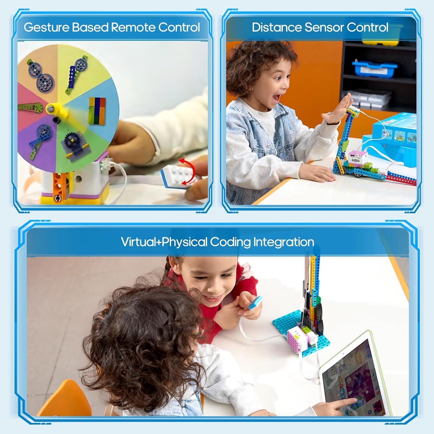 Kit de Robot de Codificación 10 en 1 ICQbot para Niños 5+