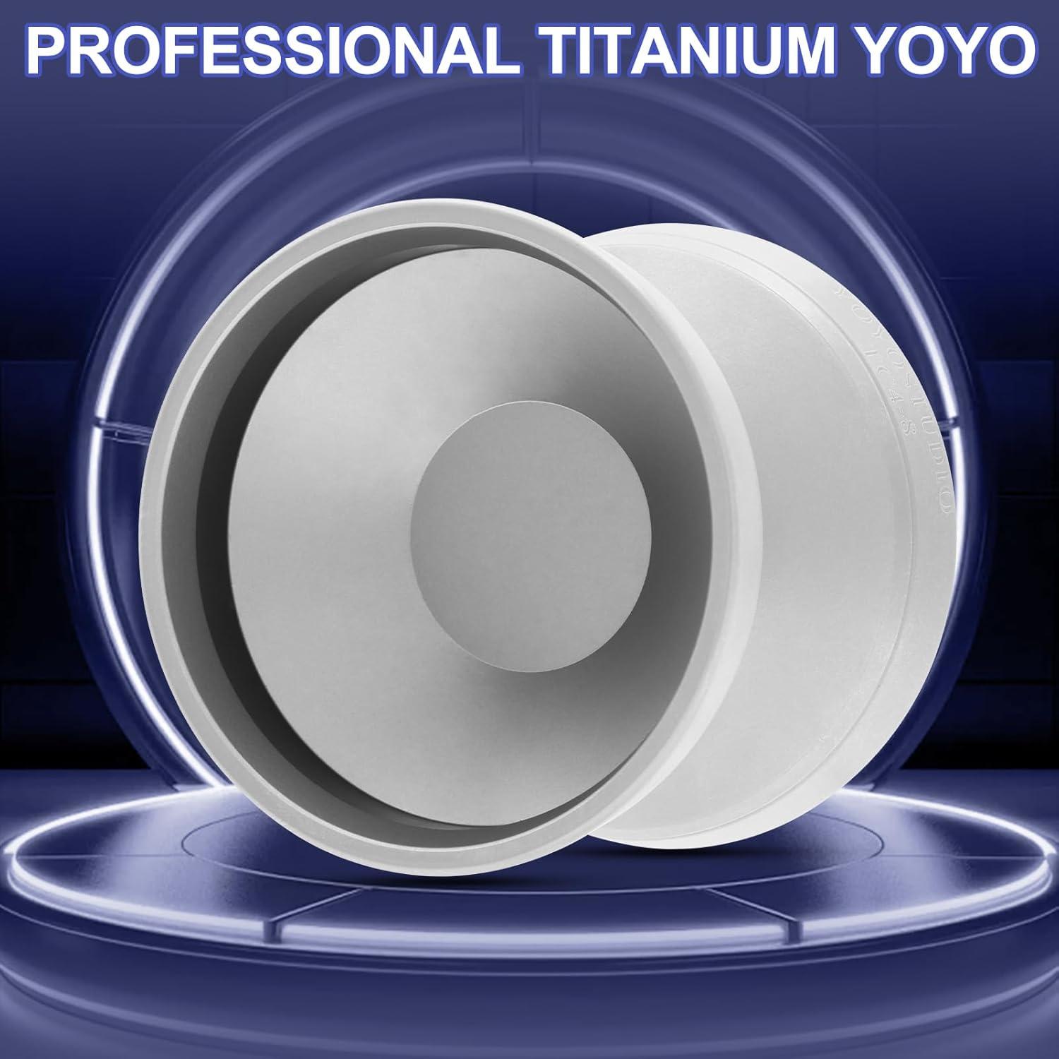 Yoyo Profesional YOYOSTUDIO TC4-8 Titanio No Responsivo