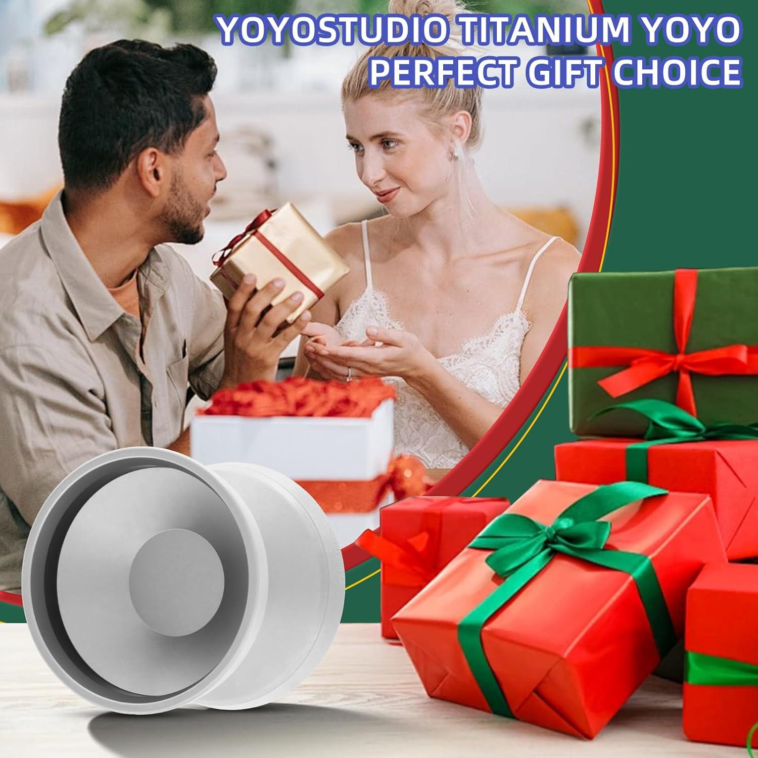 Yoyo Profesional YOYOSTUDIO TC4-8 Titanio No Responsivo