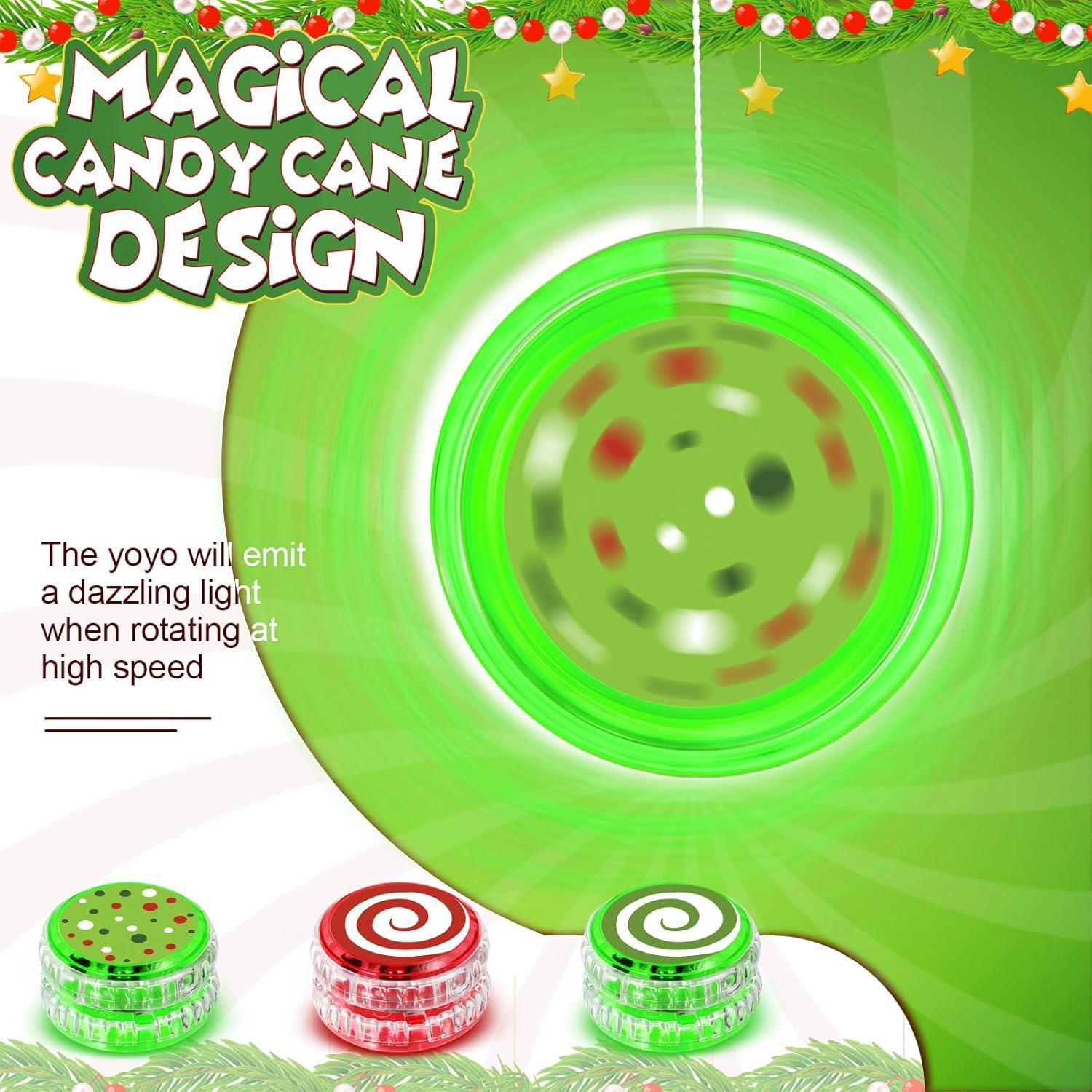 Yoyo LED Woanger 24 Pcs Multicolor para Adultos y Niños