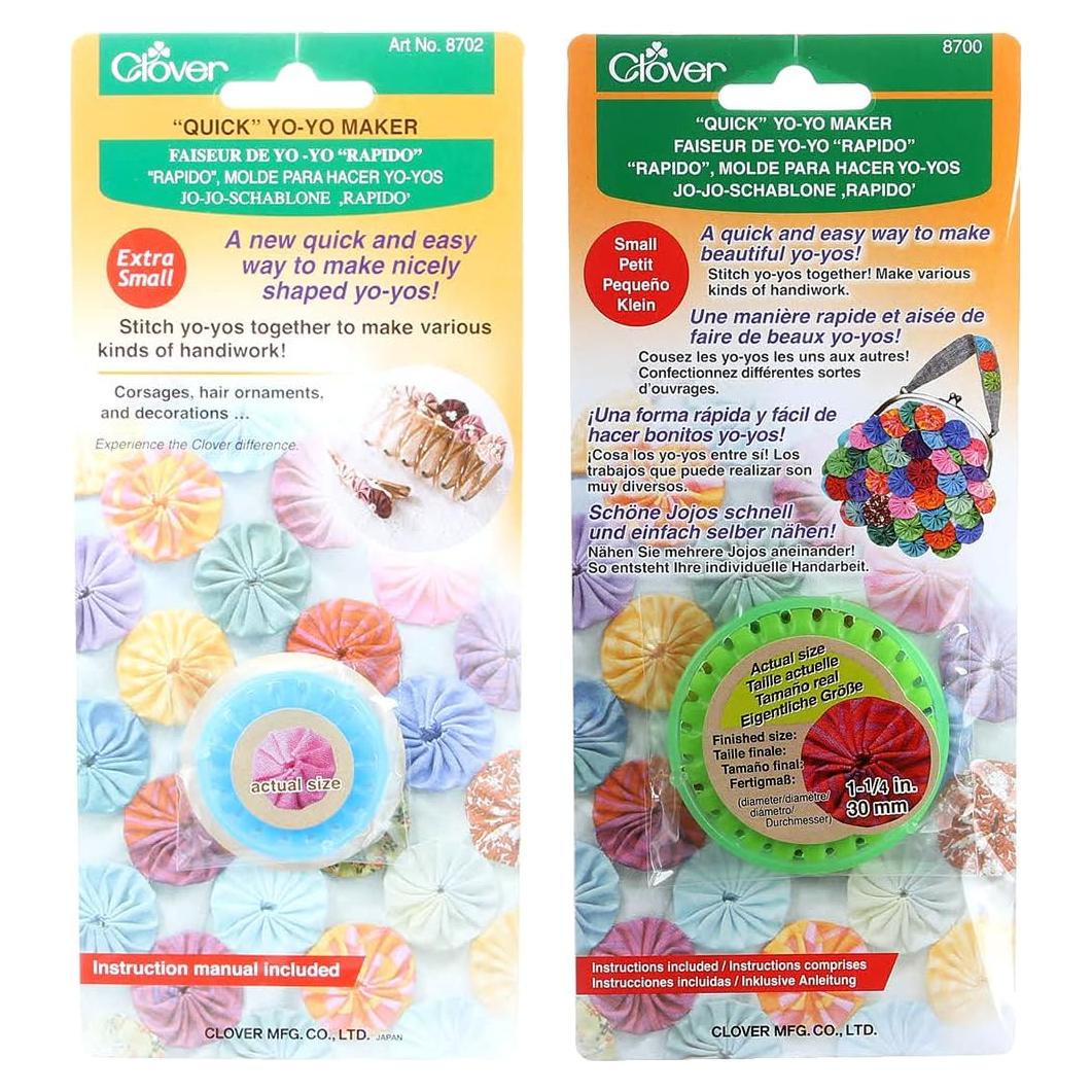 Hacedores de Yo-Yo Clover 2 Piezas Extra Pequeño y Pequeño