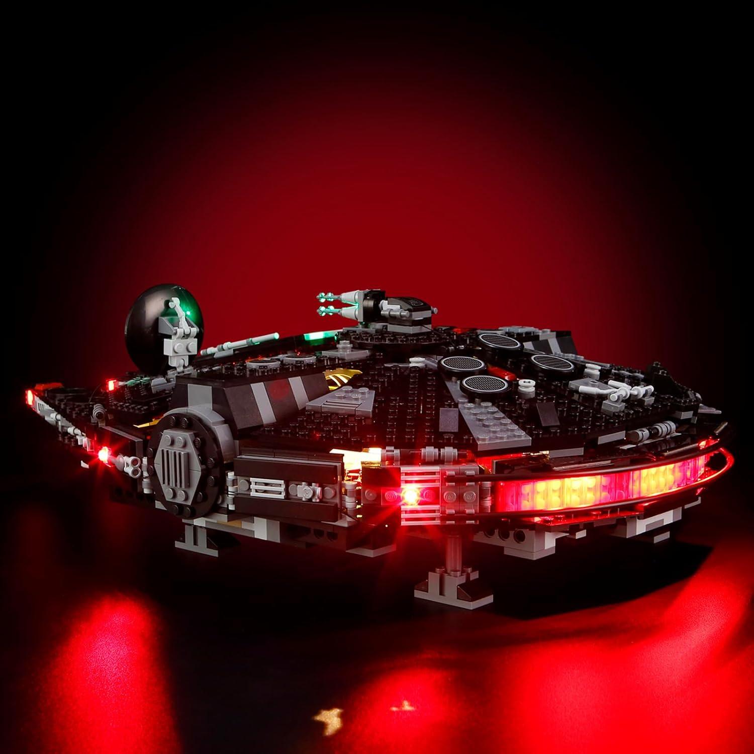 Kit de Luz BOOZUU para Lego 75389 Halcón Oscuro - Iluminación LED
