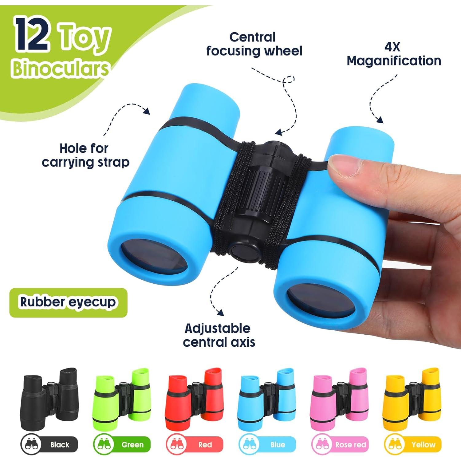 Juego de Binoculares para Niños Liliful - 12 Piezas Alta Resolución