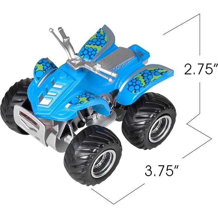 Conjunto de 2 Coches de Juguete ATV Fricción ArtCreativity