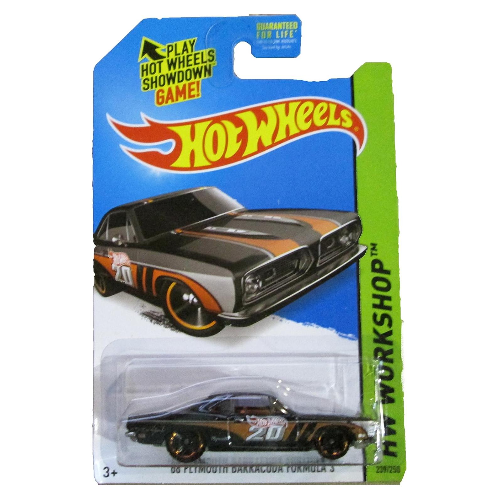 Coche a escala 1:64 Mattel Hot Wheels Plymouth Barracuda