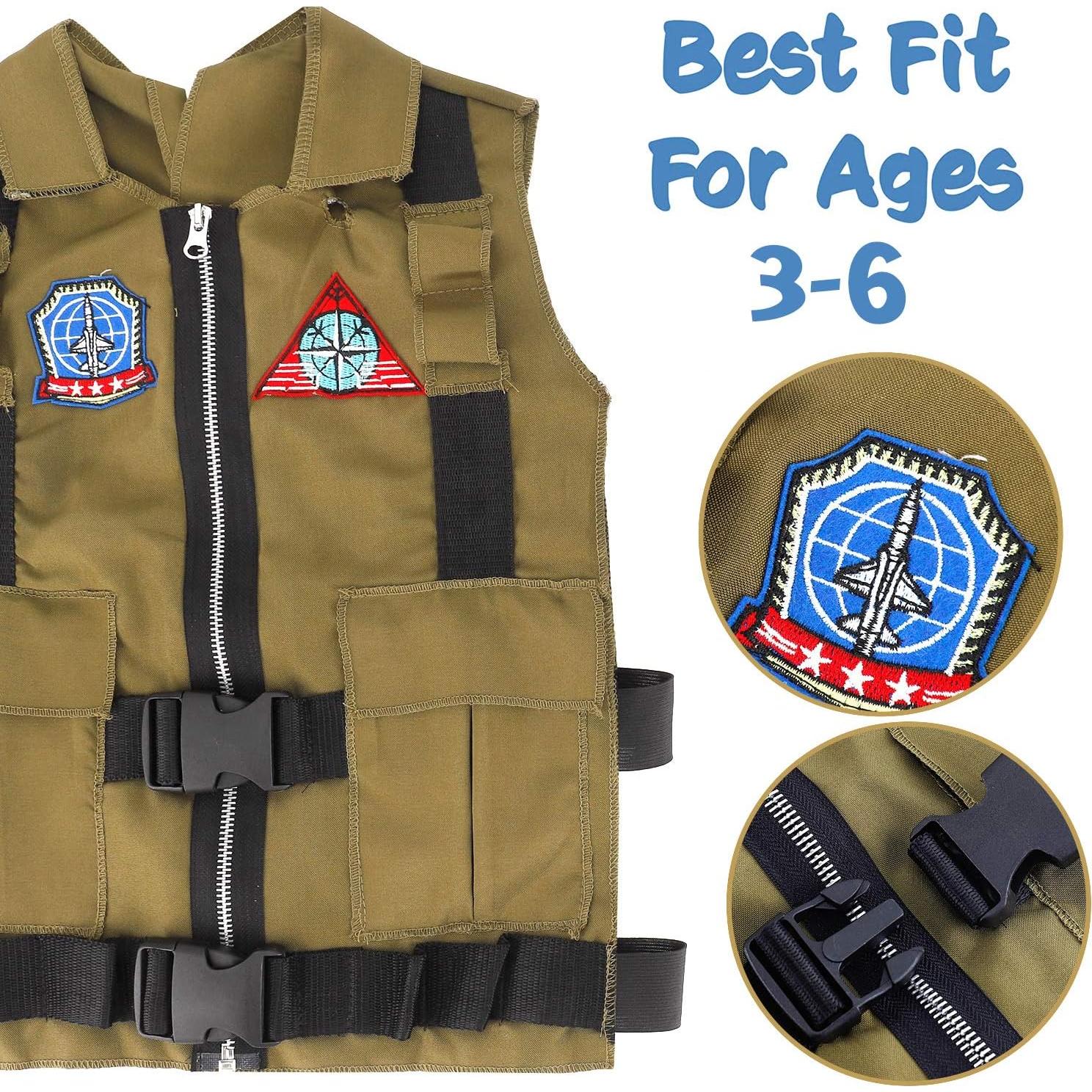 Conjunto de Disfraces Deluxe S.W.A.T. Liberty Imports para Niños