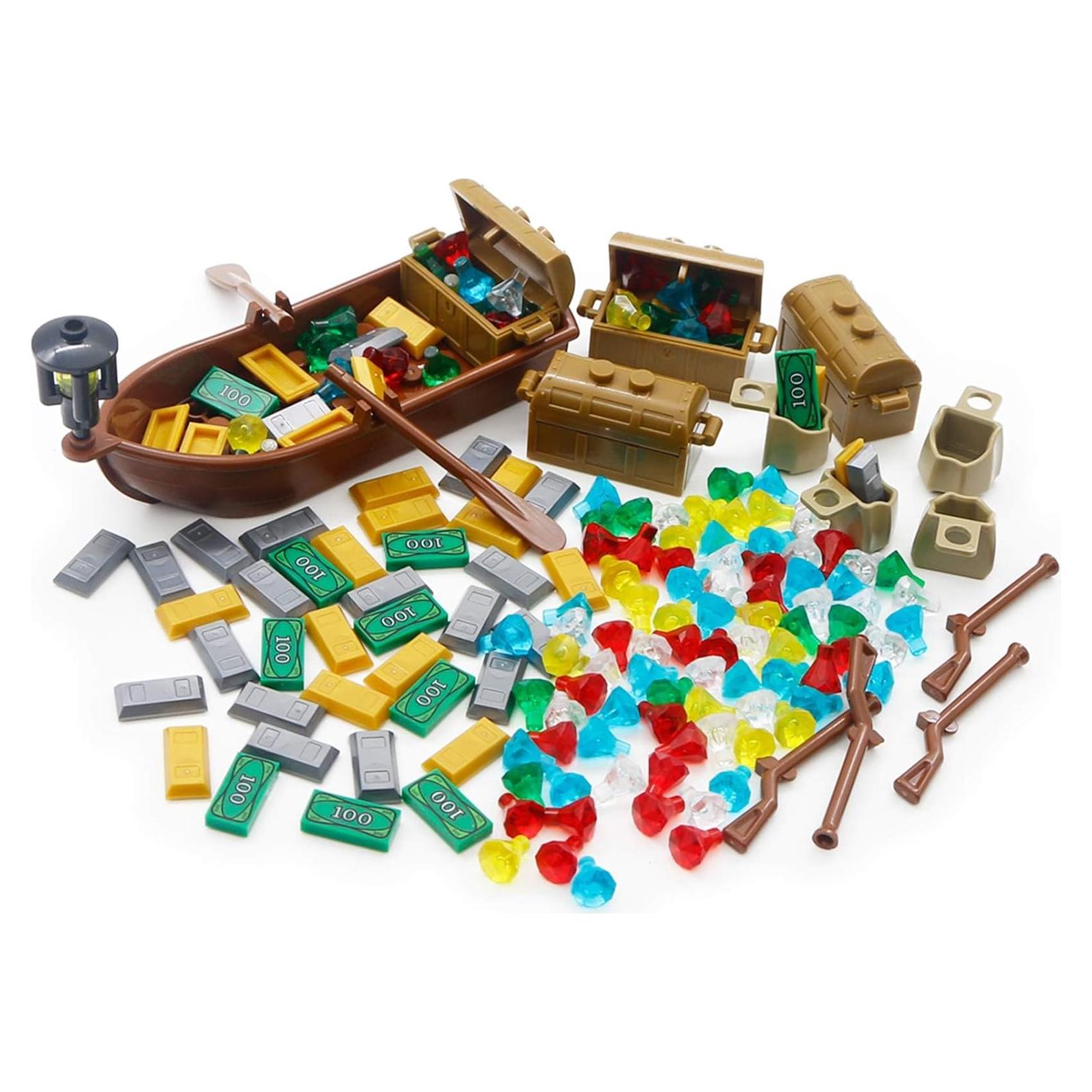 Set de Bloques de Construcción Pirata BroTex - 172 Piezas