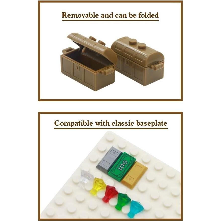 Set de Bloques de Construcción Pirata BroTex - 172 Piezas