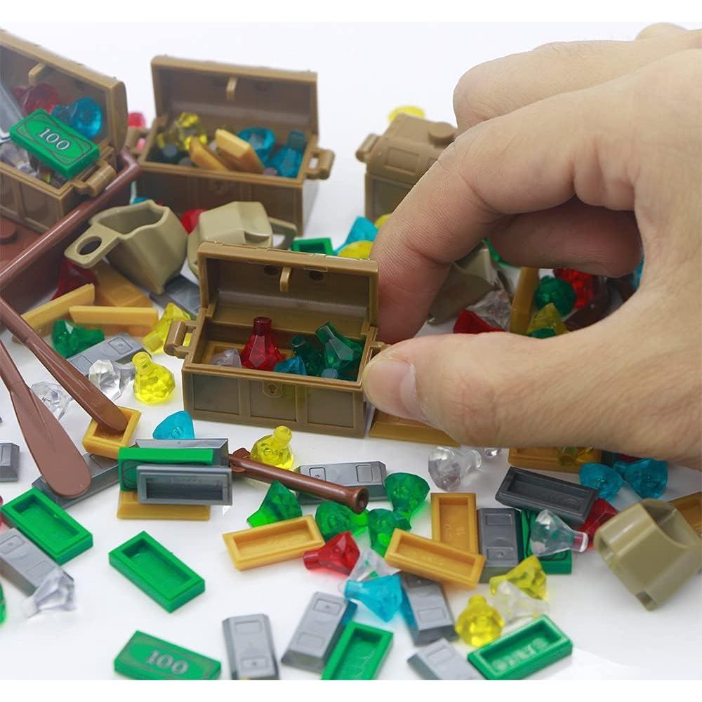 Set de Bloques de Construcción Pirata BroTex - 172 Piezas