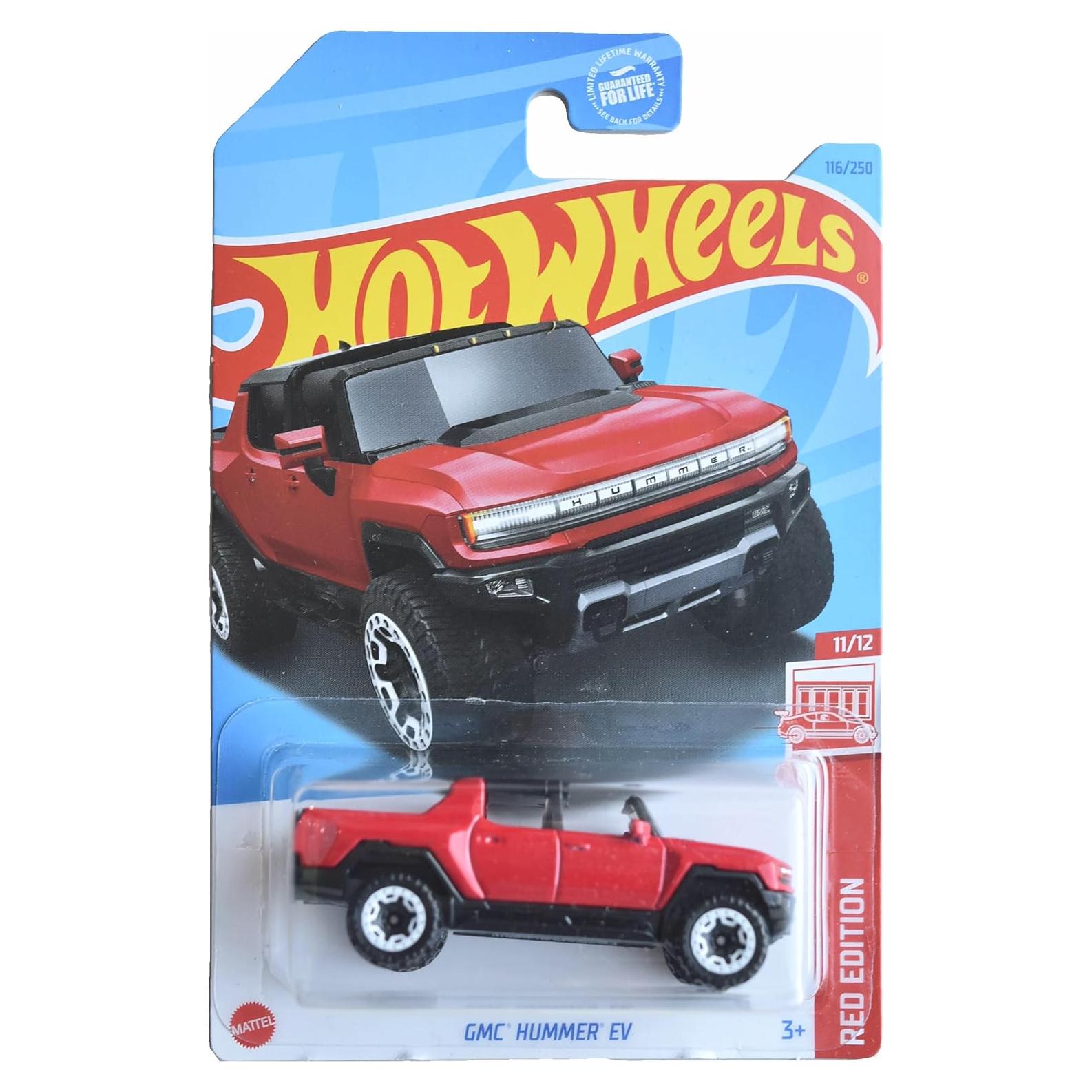 Hot Wheels GMC Hummer EV Escala 1:64 Edición Roja