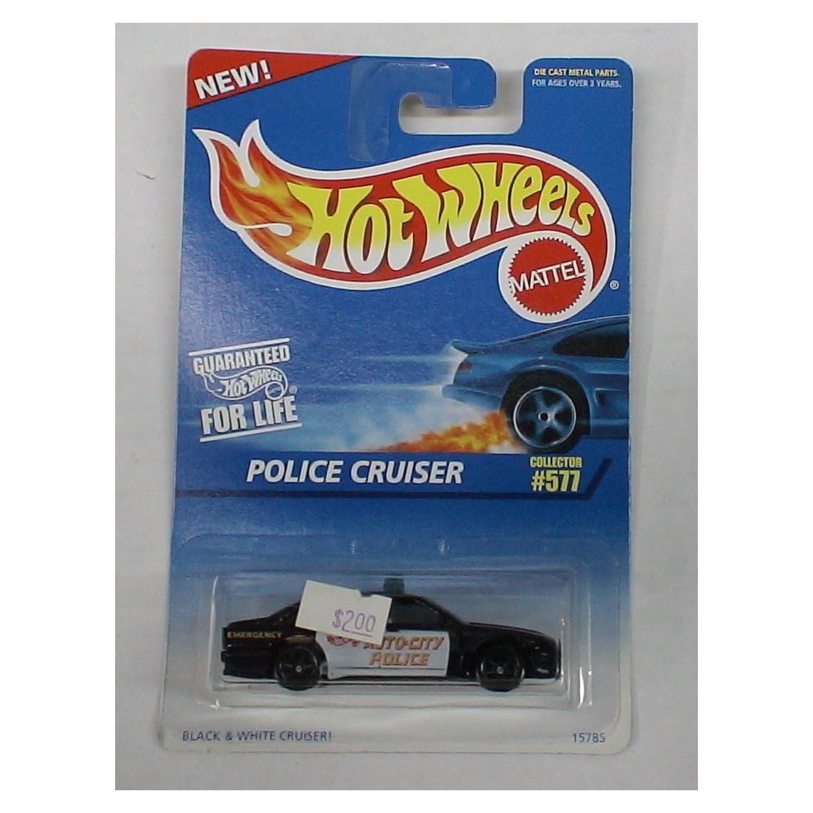 Coche de Policía Hot Wheels #577 Coleccionable 1:64