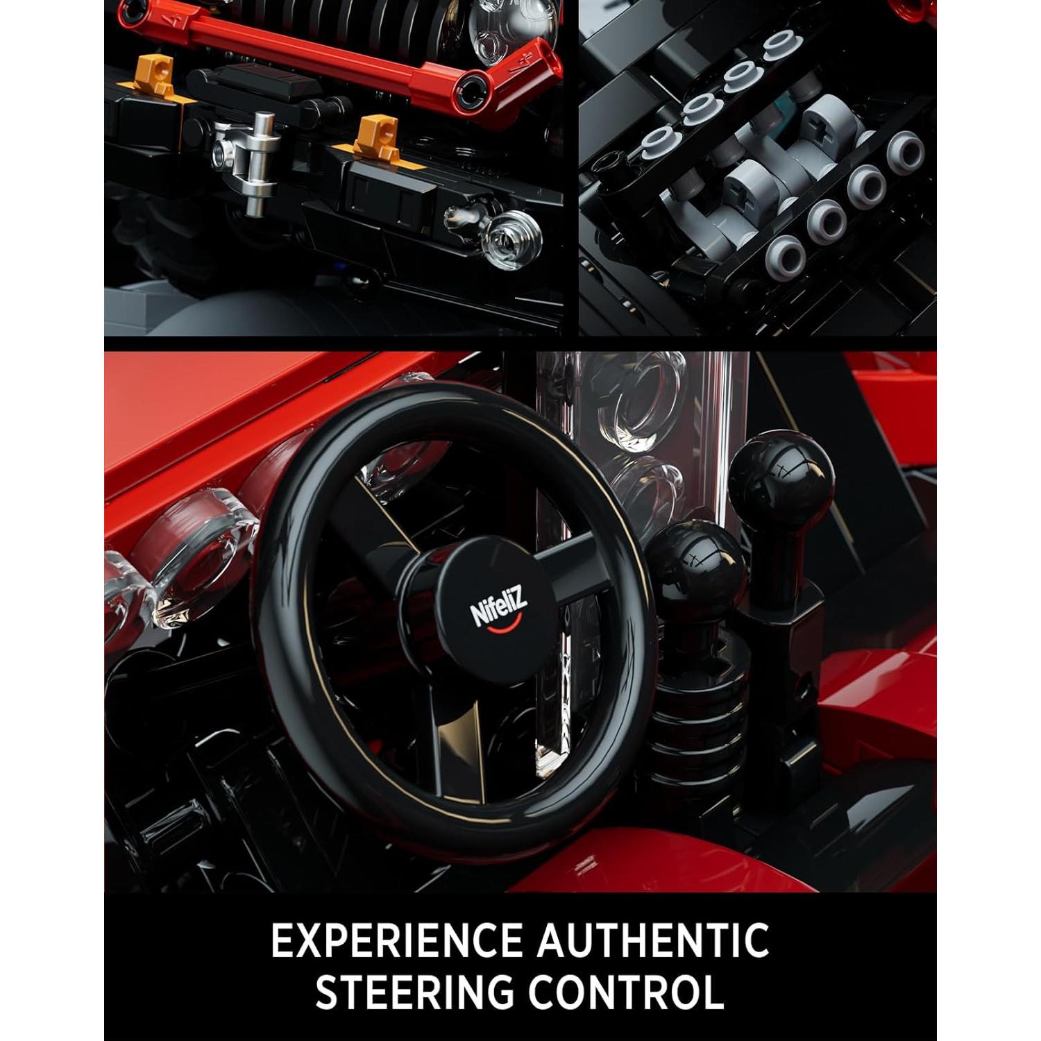 Set de Construcción Nifeliz ADVENTURA WRANGE 1993 Piezas