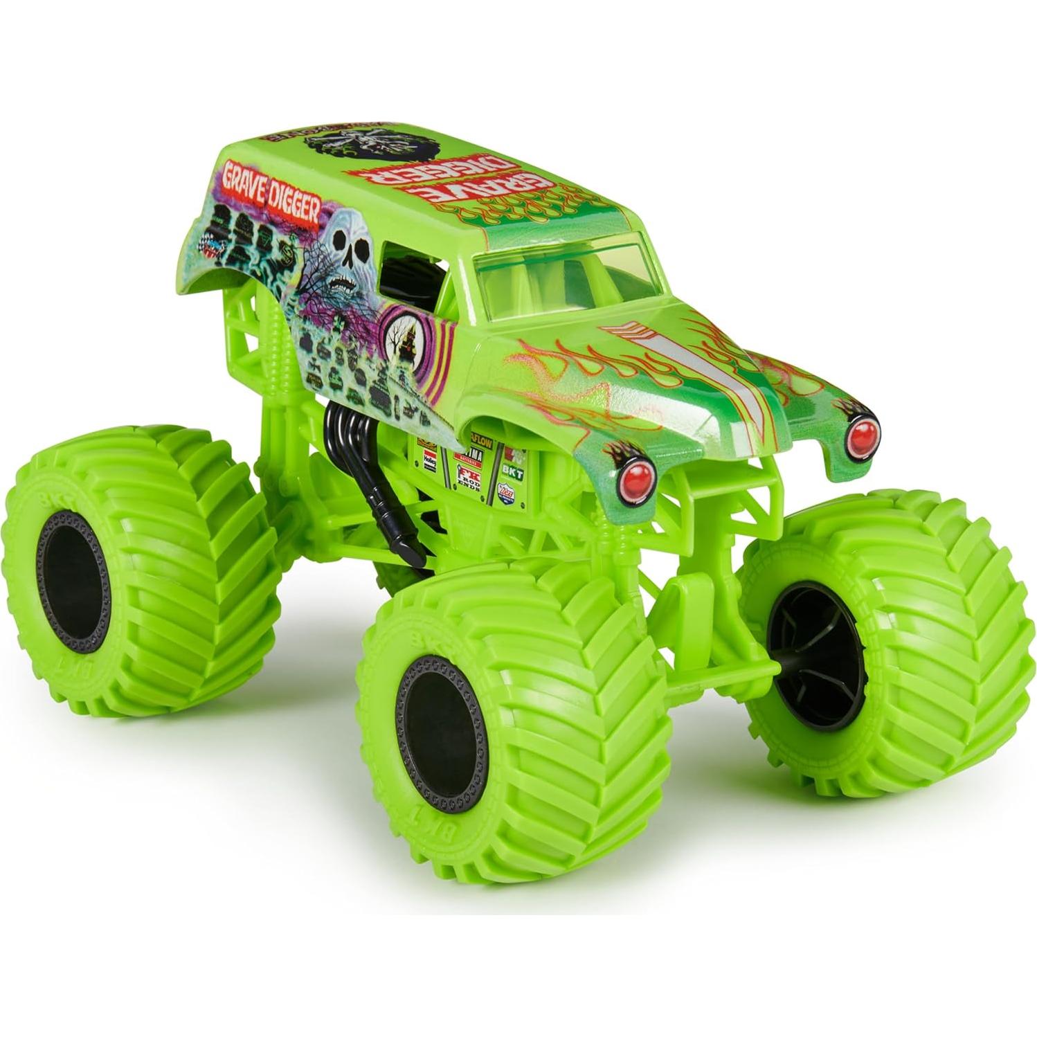 Camión Monstruo Die-Cast Monster Jam Grave Digger 1:24