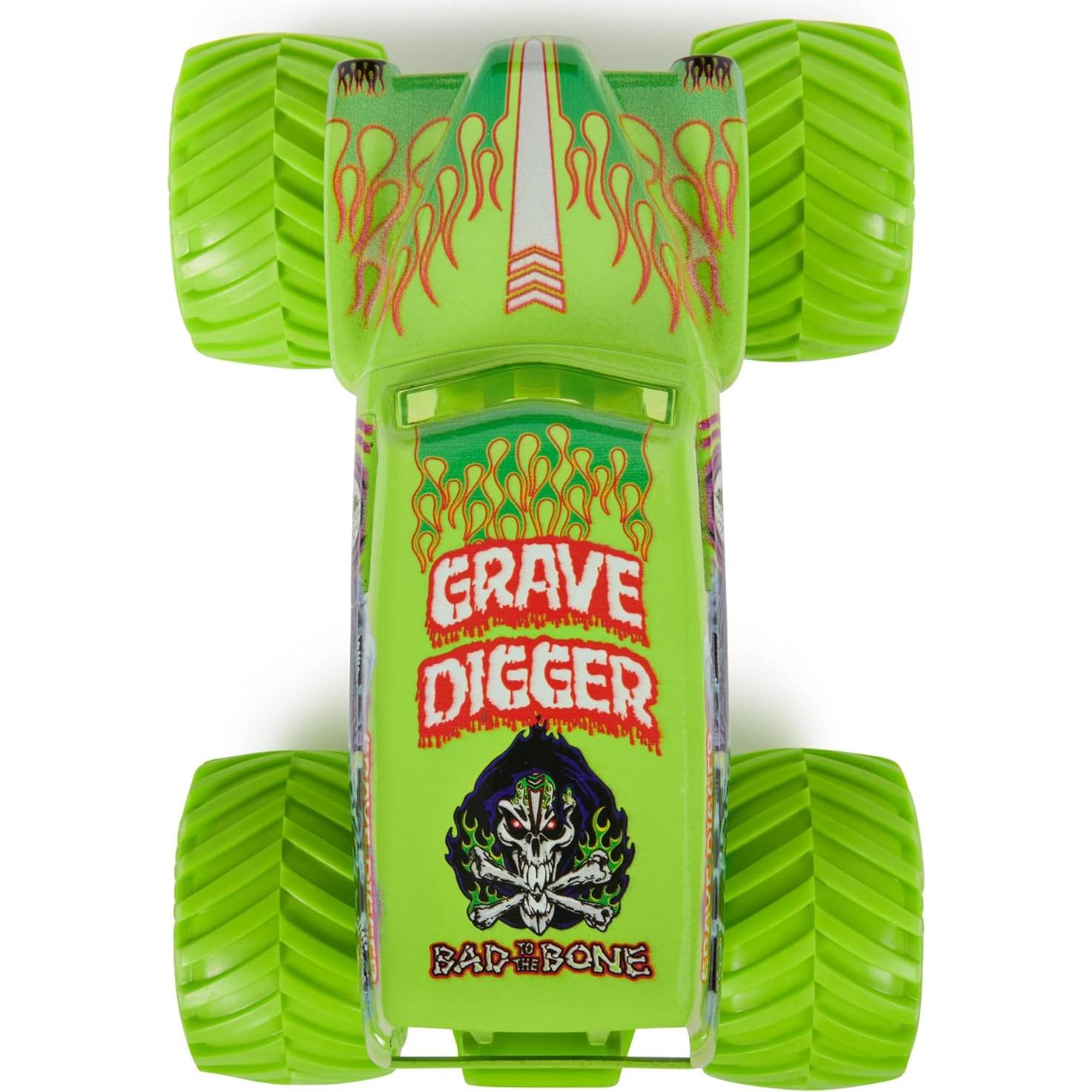 Camión Monstruo Die-Cast Monster Jam Grave Digger 1:24