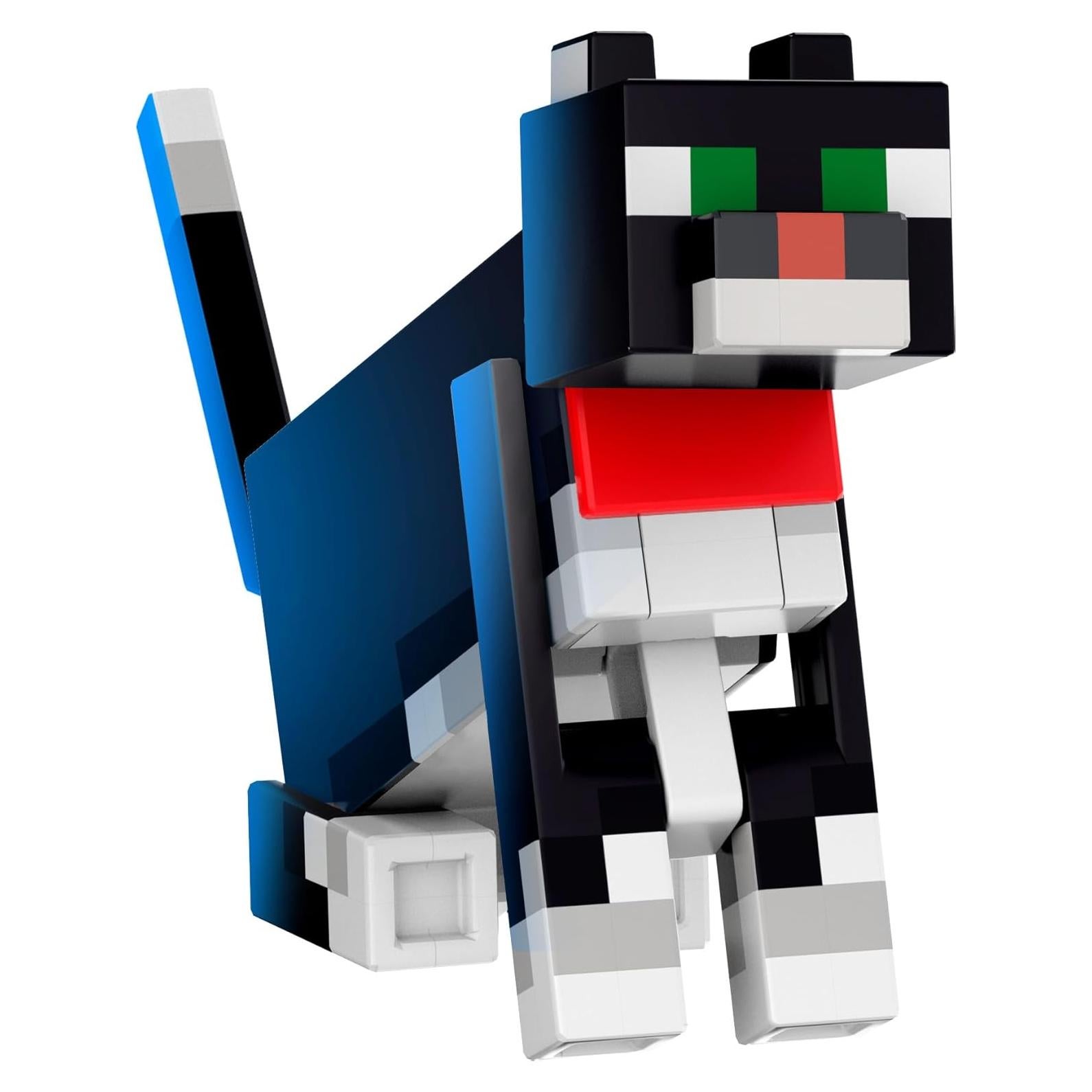 Figura de acción Mattel Minecraft Gato de Esmoquin 13.97 cm