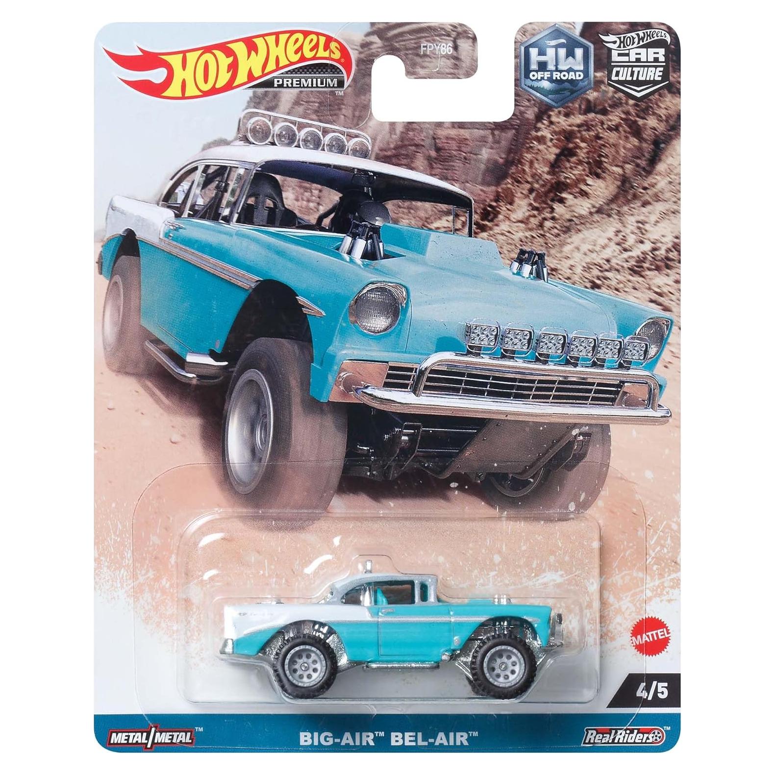 Hot Wheels HKC74 Auto Off Road Big Air Bel Air 1956
