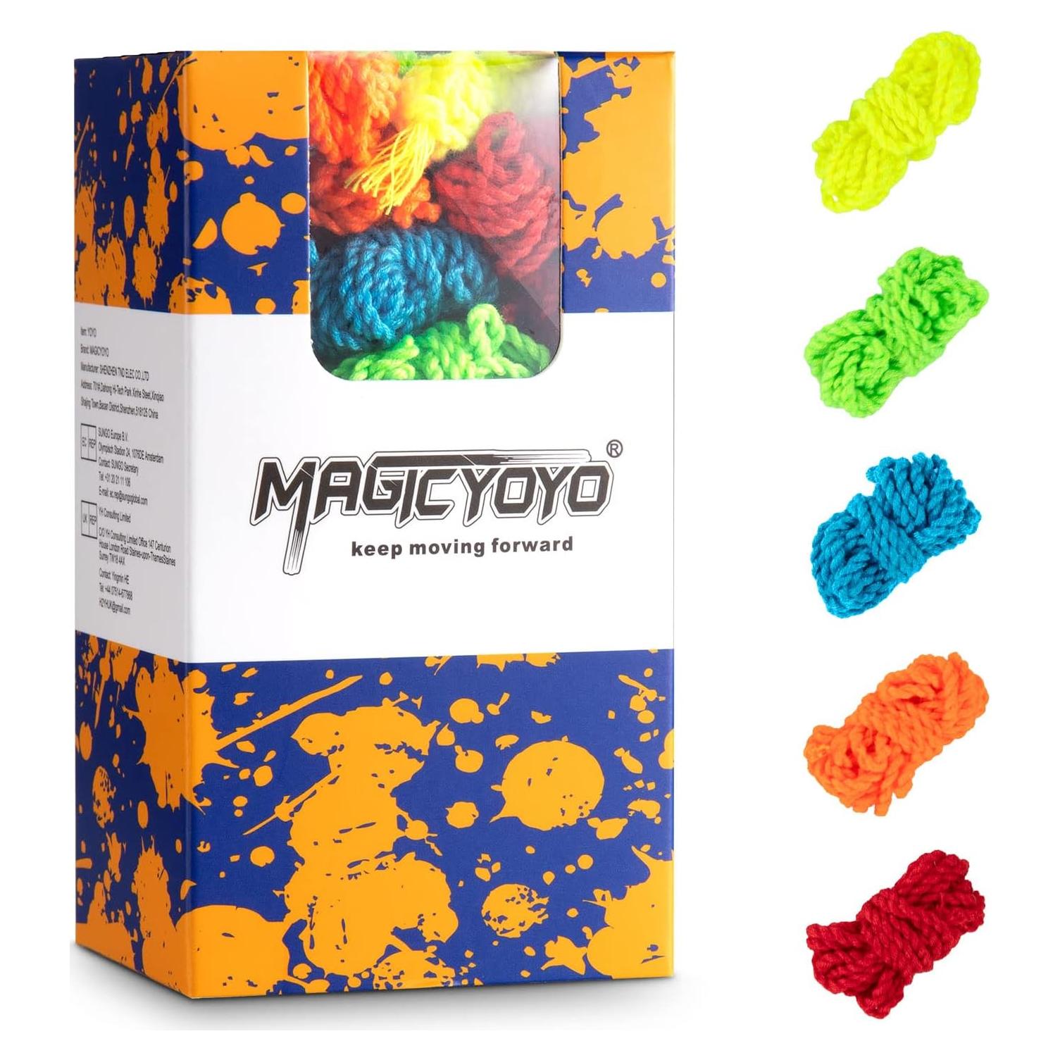 Cuerdas de Yoyo YOSTAR 50 Piezas 100% Poliester Colores