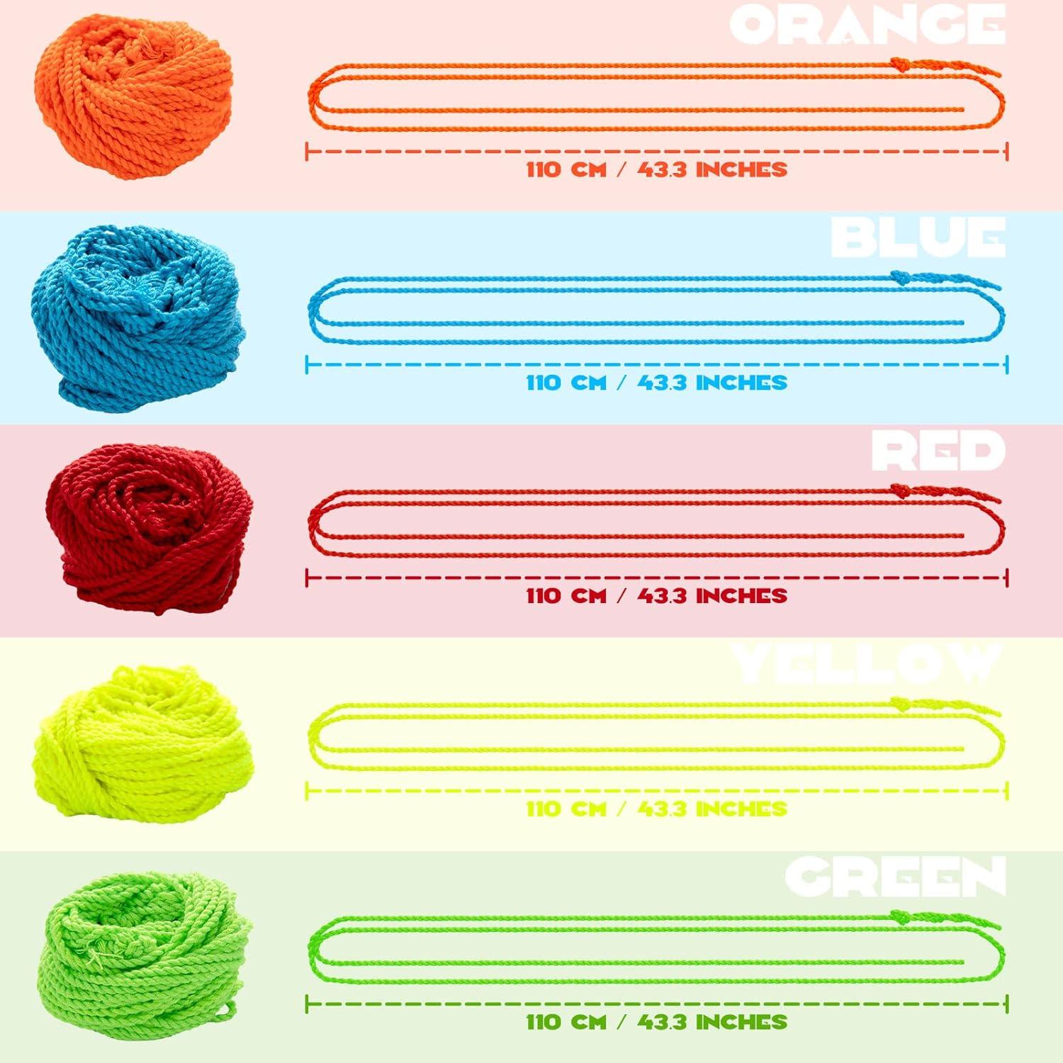 Cuerdas de Yoyo YOSTAR 50 Piezas 100% Poliester Colores