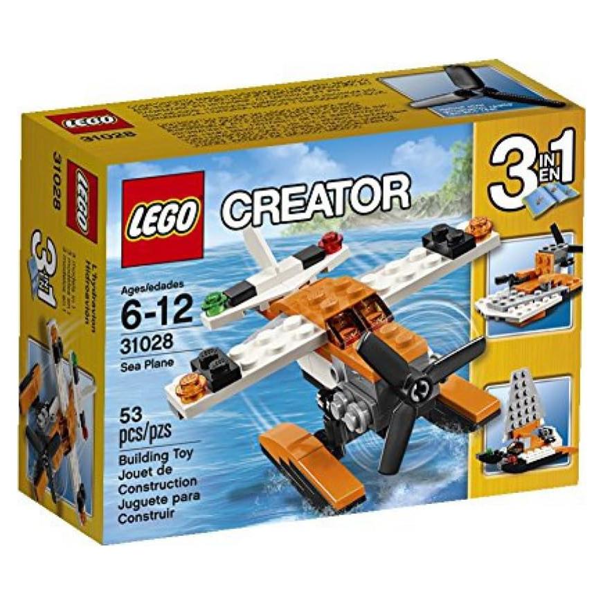 LEGO Creator Hidroavión 3-en-1 con Flotadores y Hélice