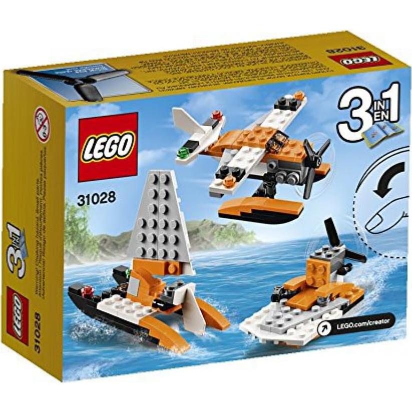 LEGO Creator Hidroavión 3-en-1 con Flotadores y Hélice